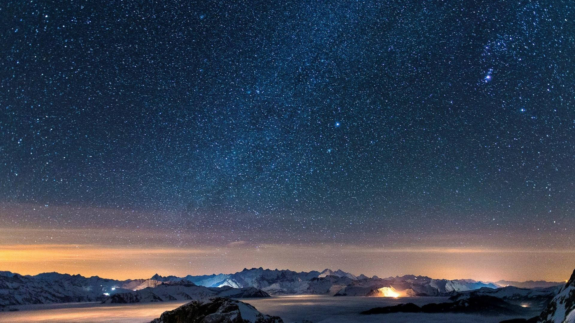 Starry Sky. Night Sky Wallpaper