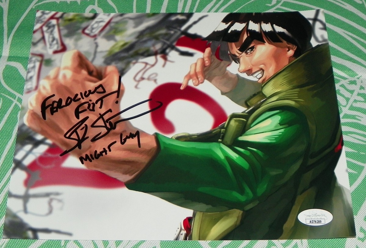Skip Stellrecht Might Guy Naruto Signed