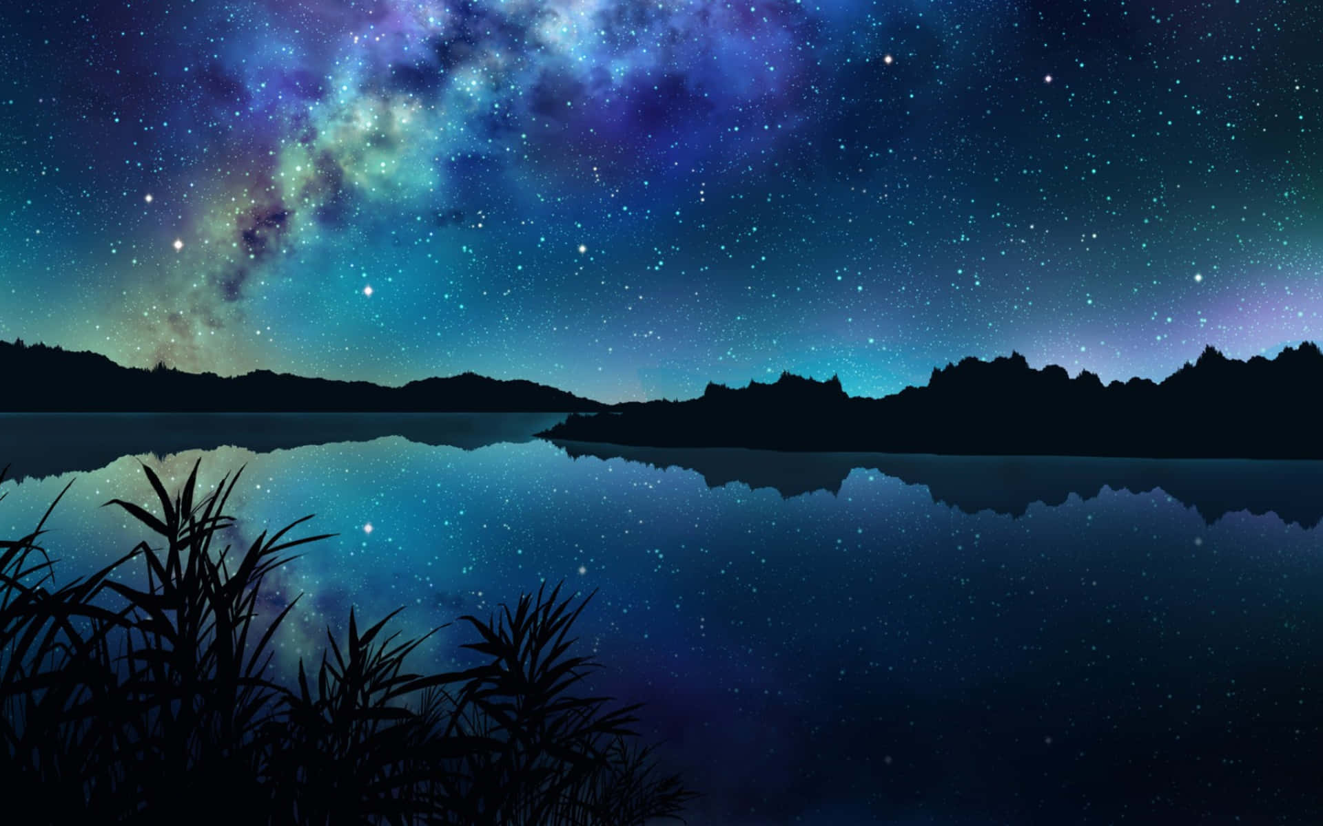 4k Starry Sky Wallpaper