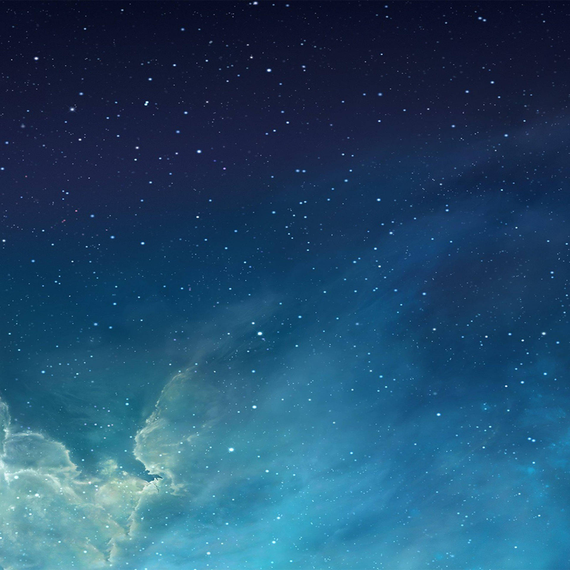 iPad Pro Blue Starry Sky Wallpaper