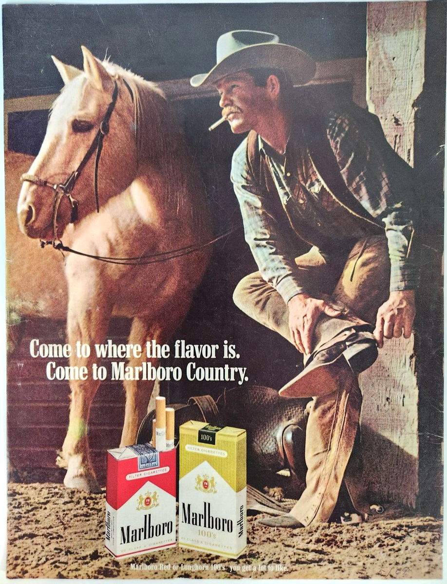 Marlboro Man Country Vintage Cowboy Hat