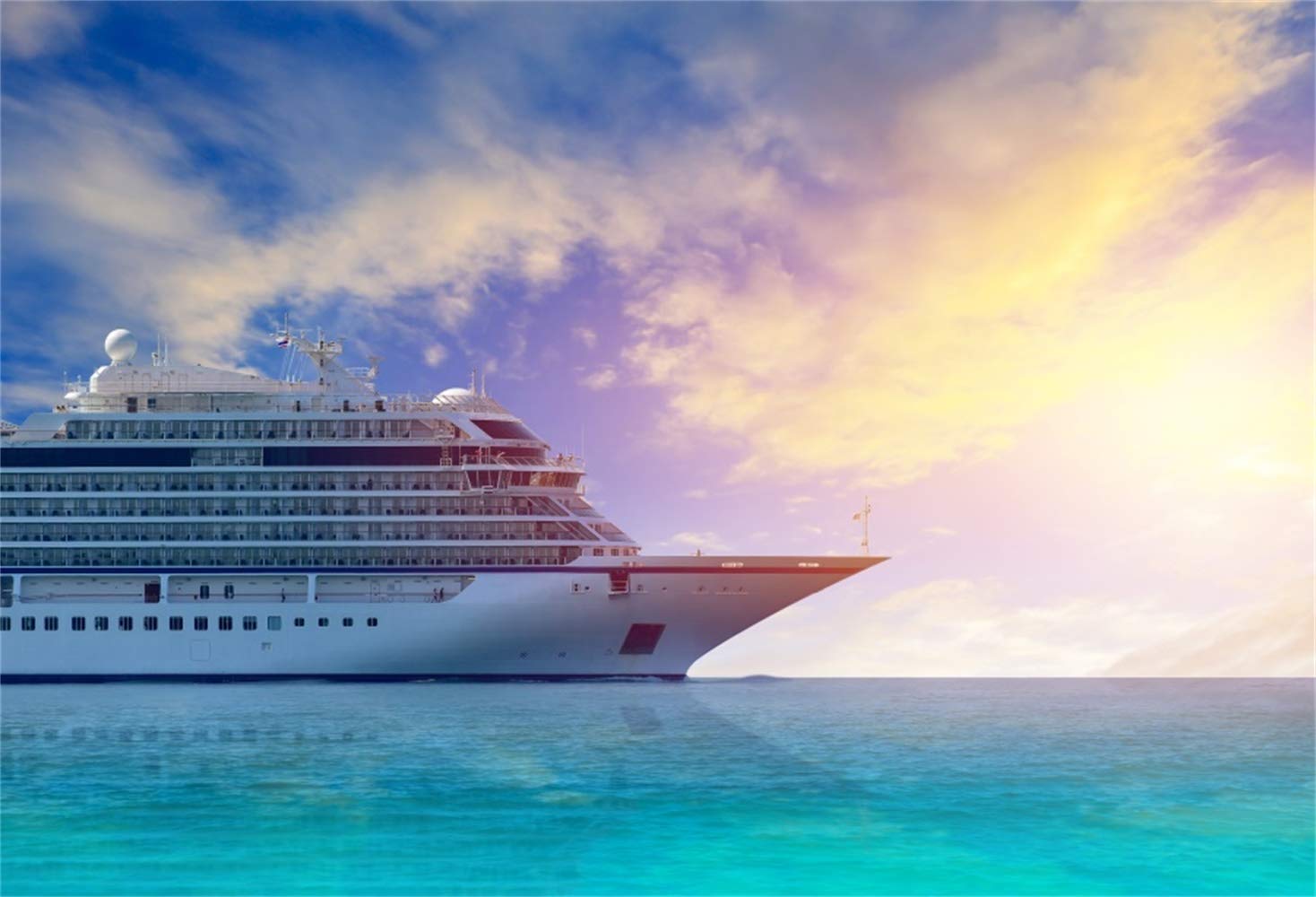 LFEEY 10x8ft Luxury Cruises Background