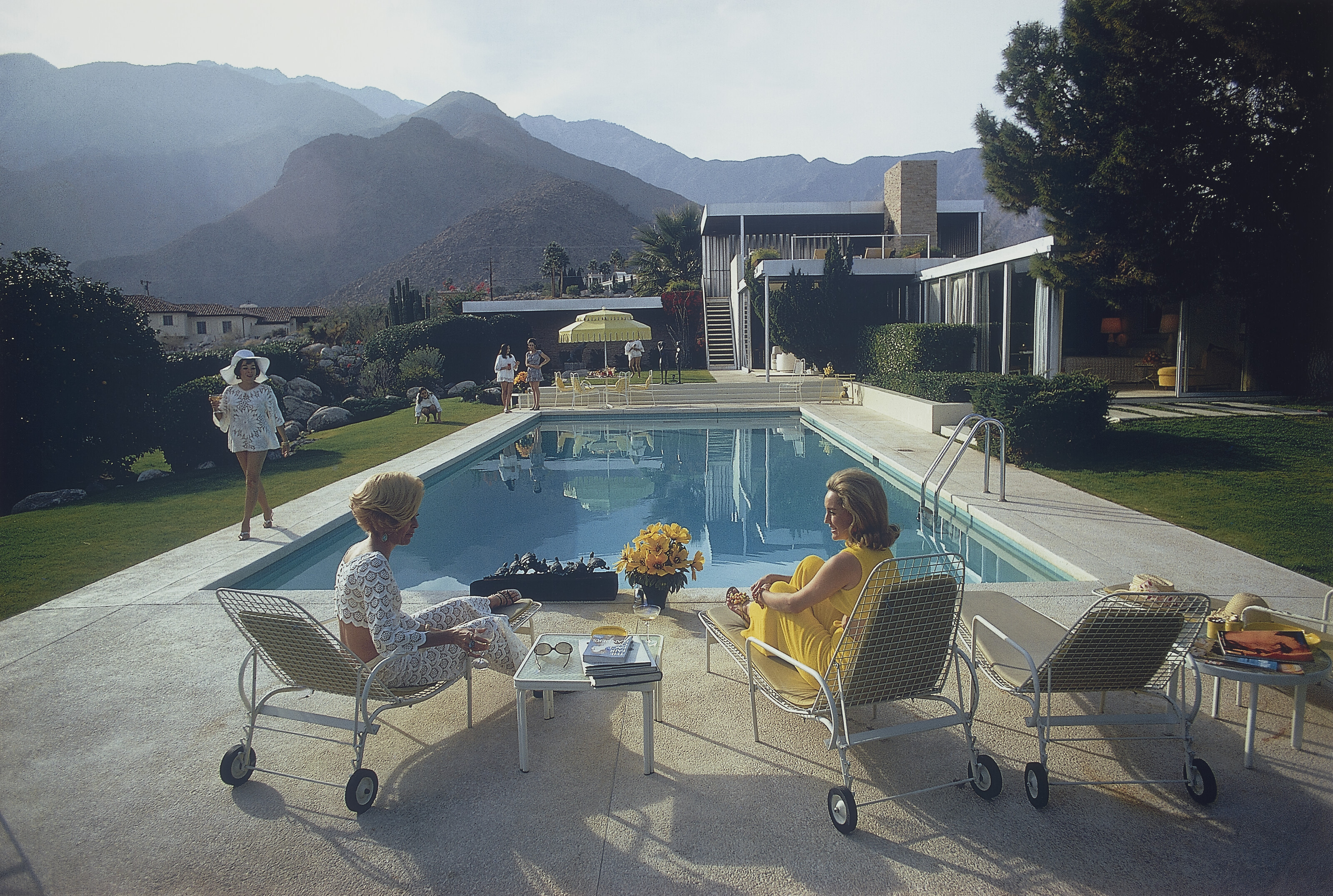 SLIM AARONS (1916–2006), Poolside