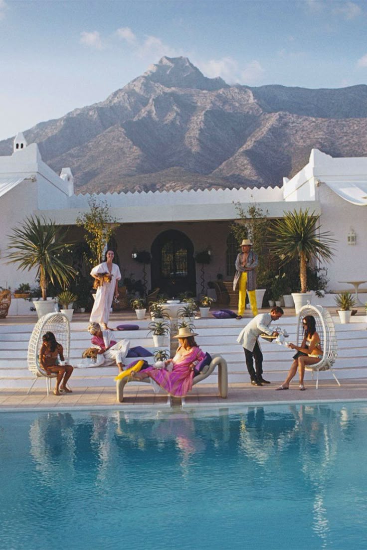 What To Wear To a Slim Aarons Party