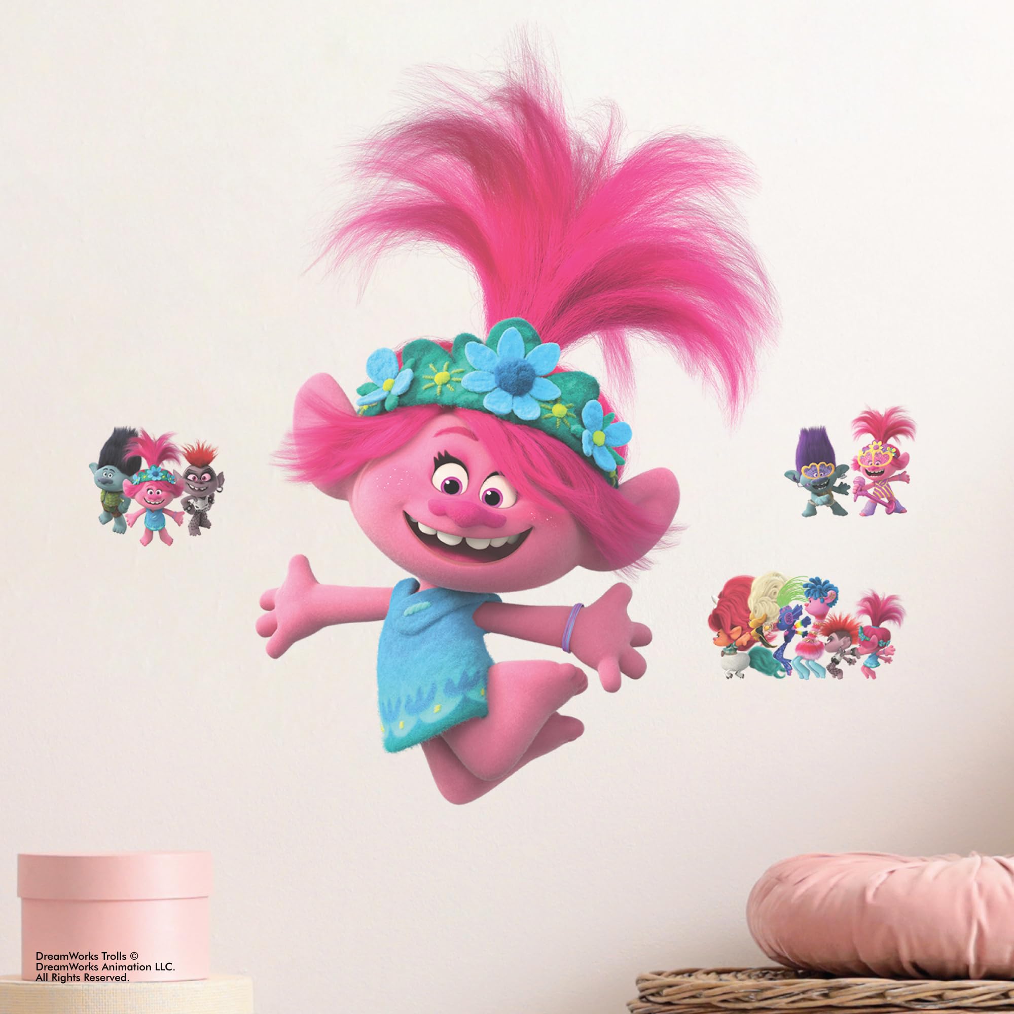 Wall Palz DreamWorks Trolls Poppy Wall
