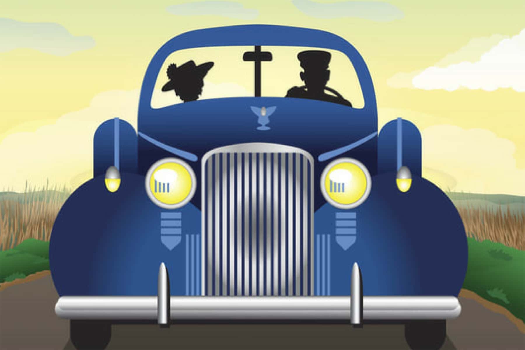 Stage production of “Driving Miss Daisy