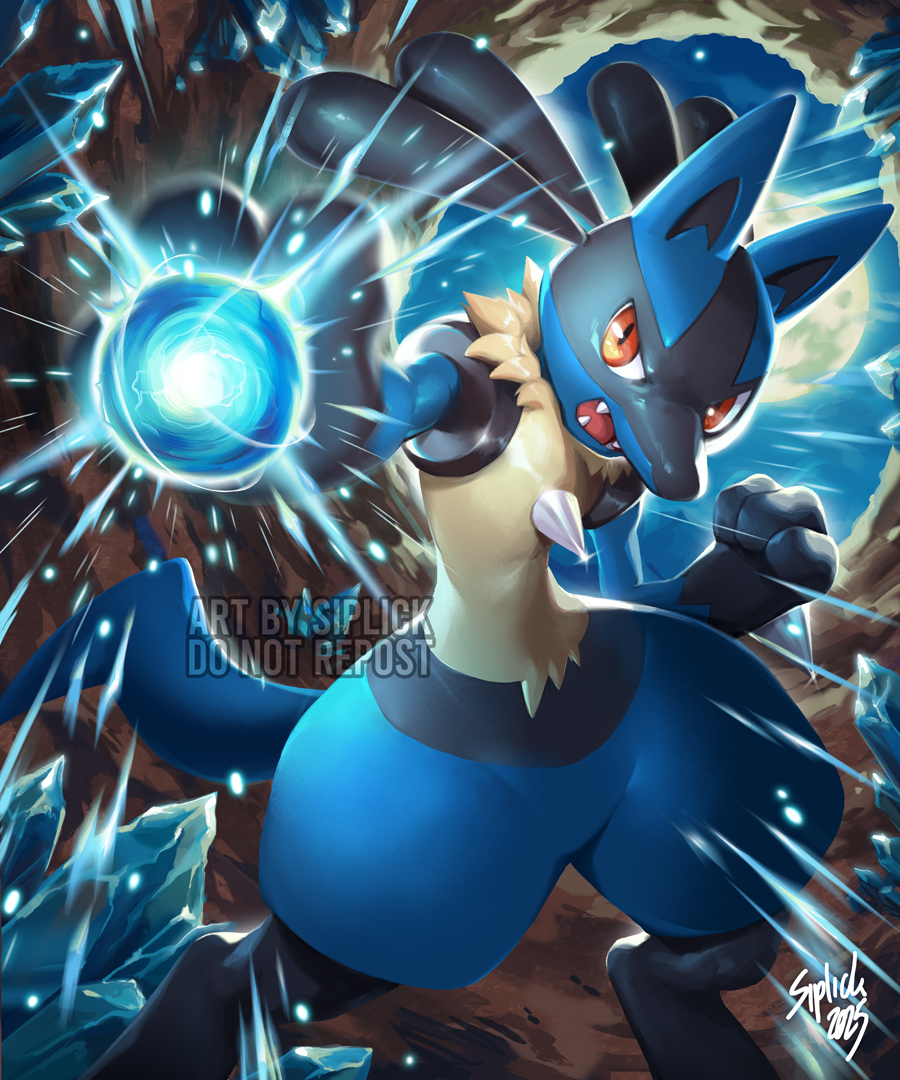 Lucario ex by Siplick - Fur Affinity