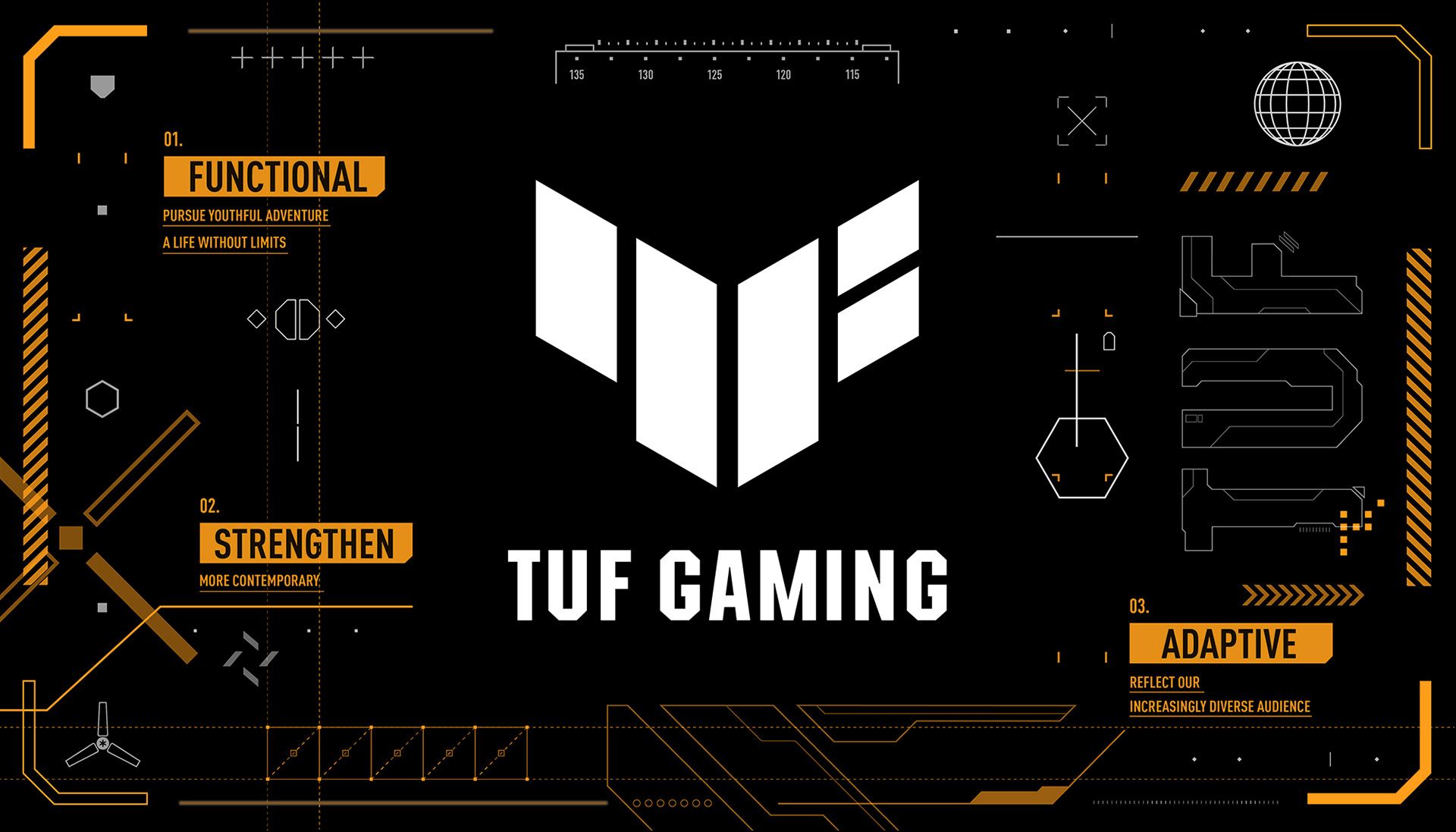 TUF Gaming Rebrand Design Center