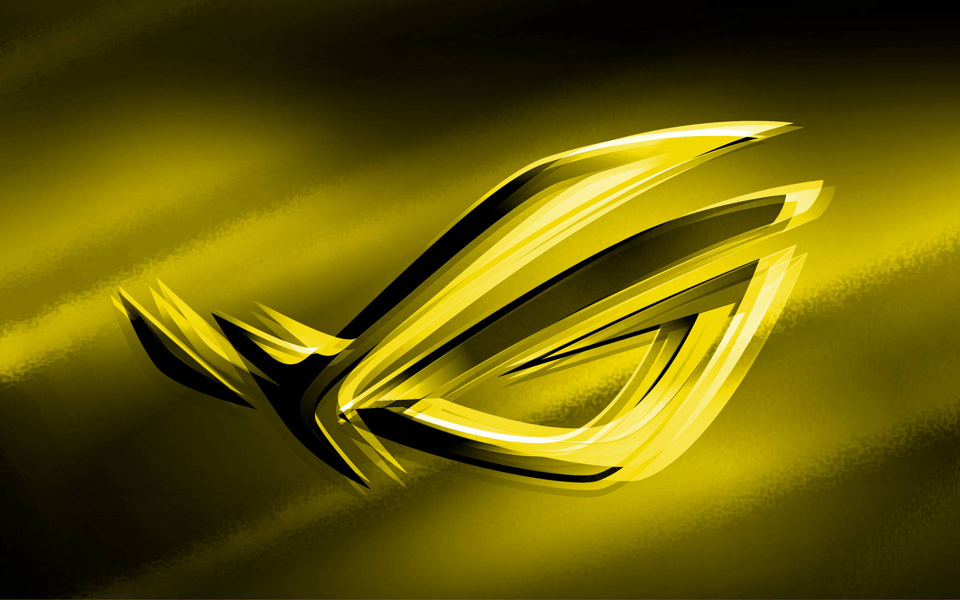 Download free Yellow Asus Rog Logo