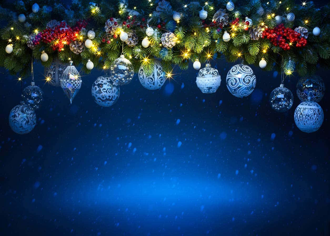 Christmas Party Background