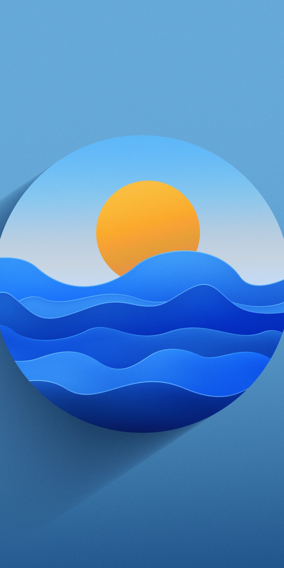 Sunset Wallpaper 4K, Illustration, 5K