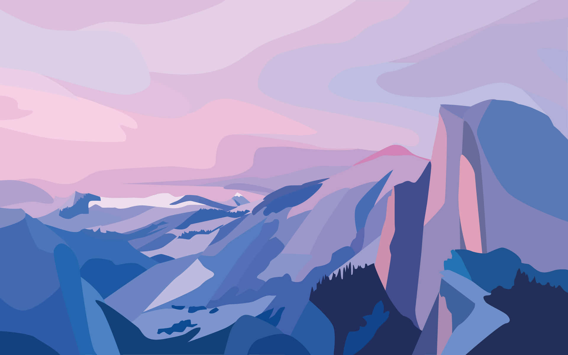 Mountain Aesthetic Wallpaper