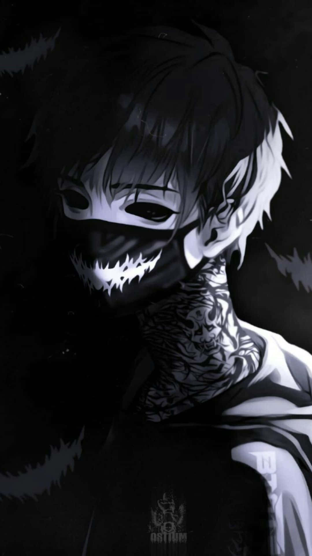 Dark Anime Boy Wallpaper