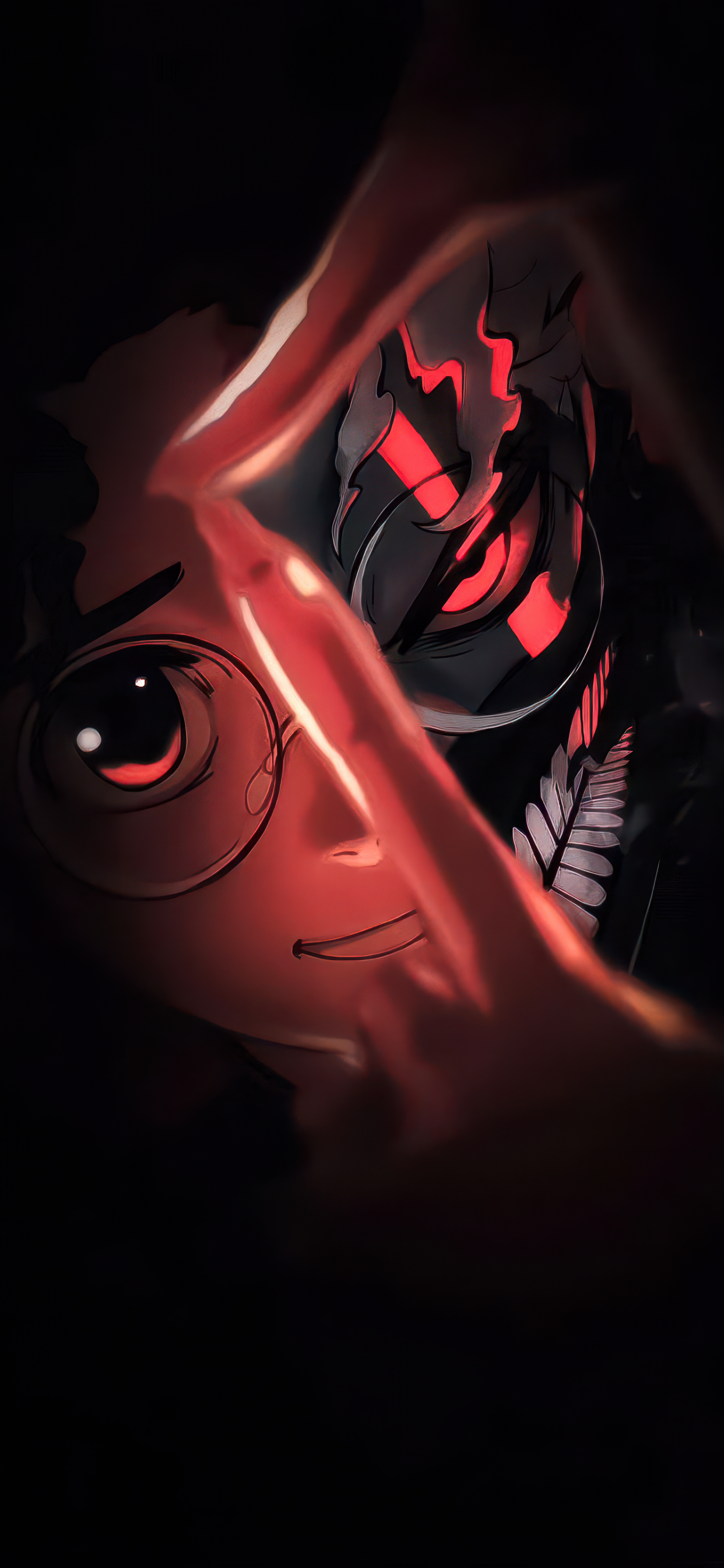 Okarun (Dandadan) Wallpaper 4K, Dark