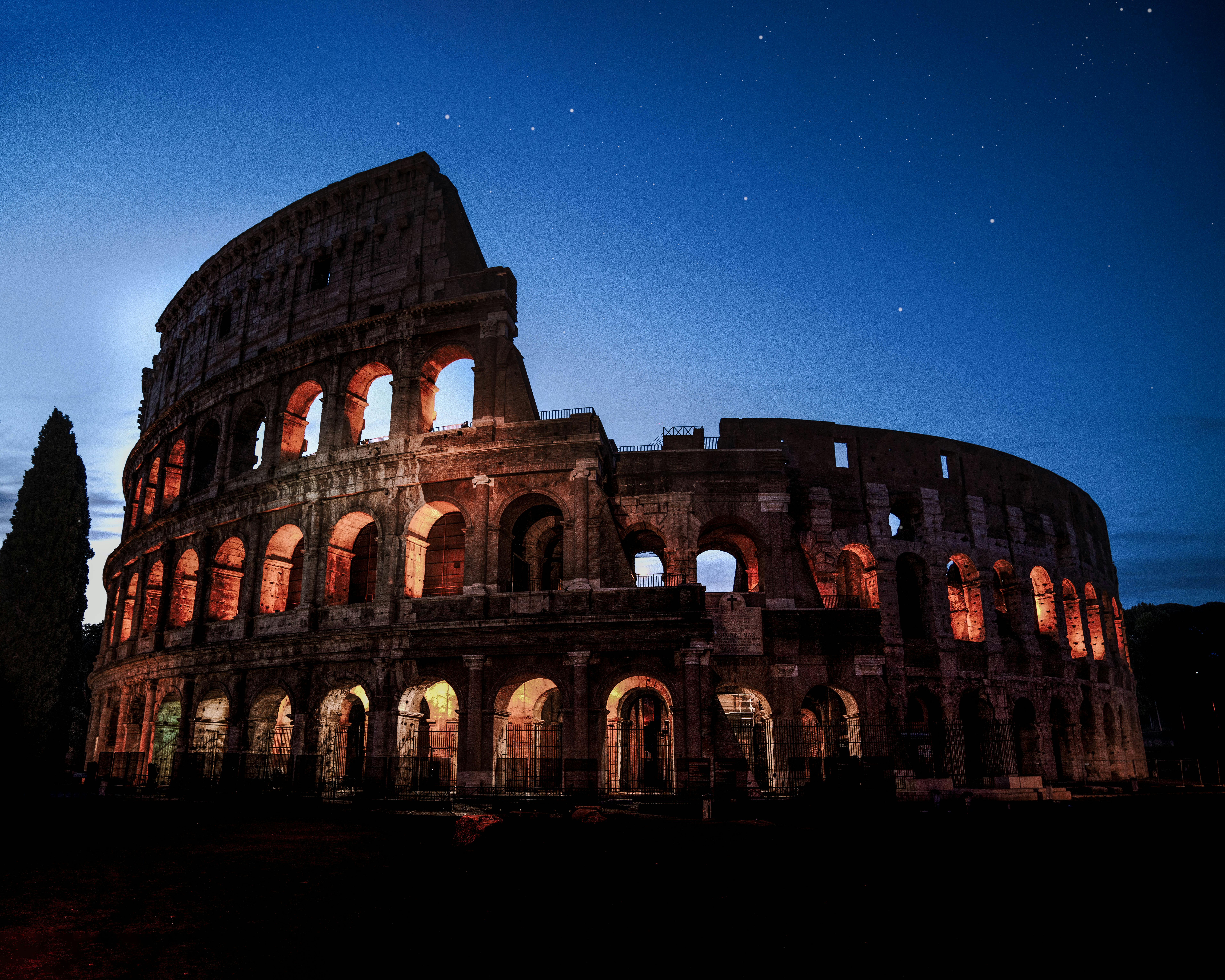 The Colosseum at Night · Free