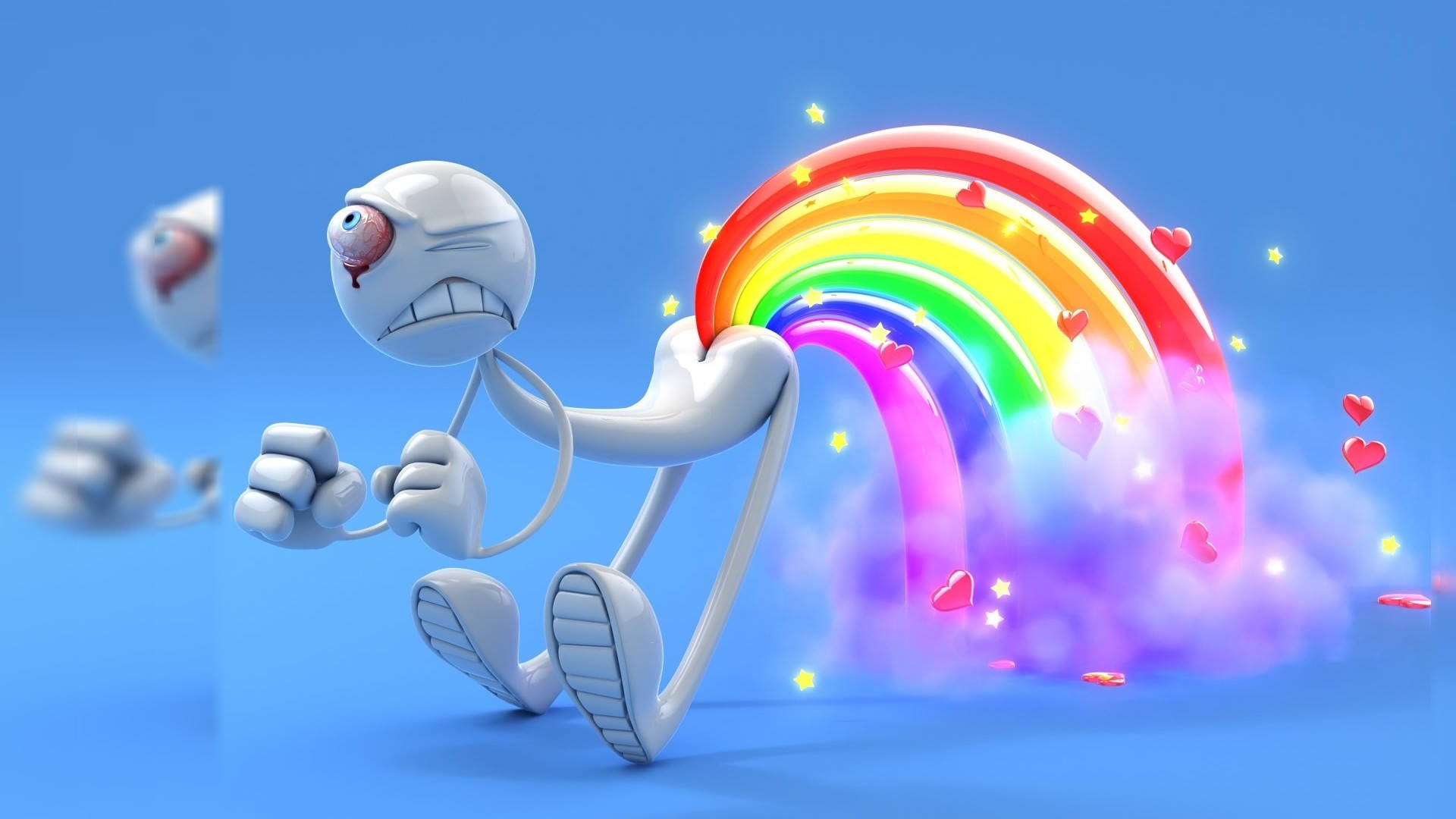 Cartoon Character Rainbow Best Desktop