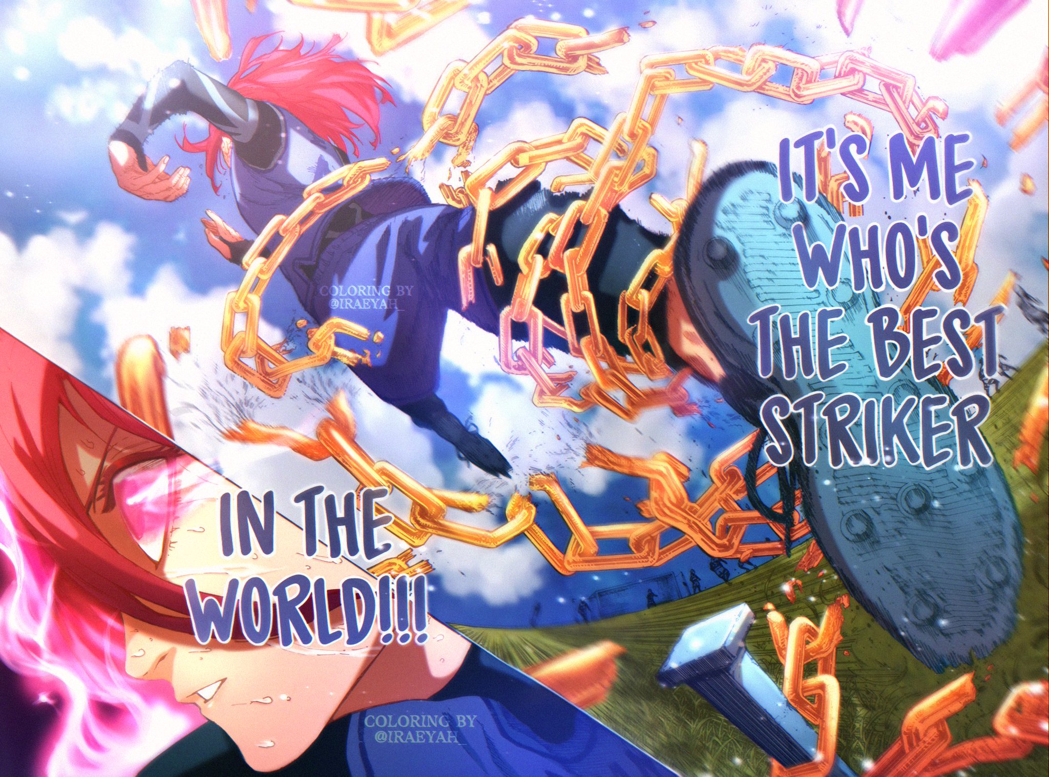 ISAGI PANELS #bluelock #chigirihyoma