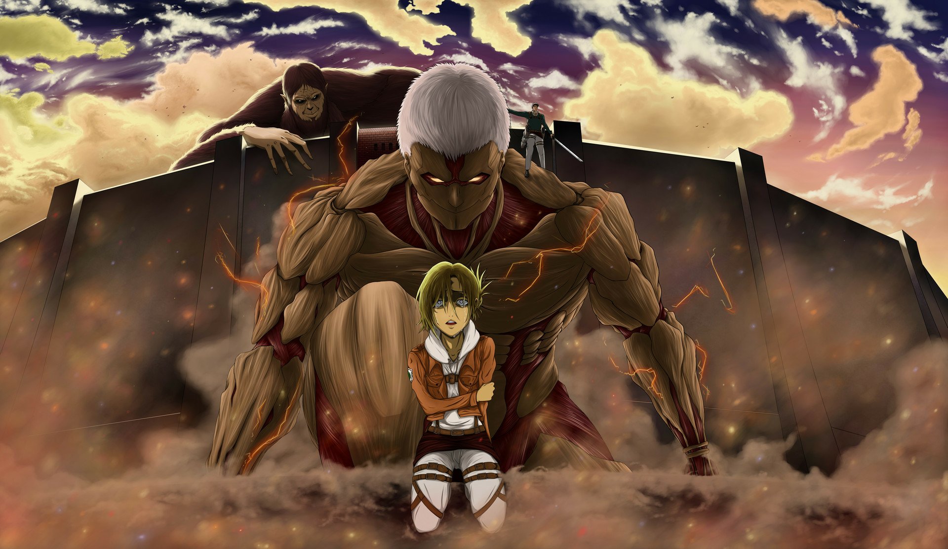 Armored Titan HD Wallpaper Moment