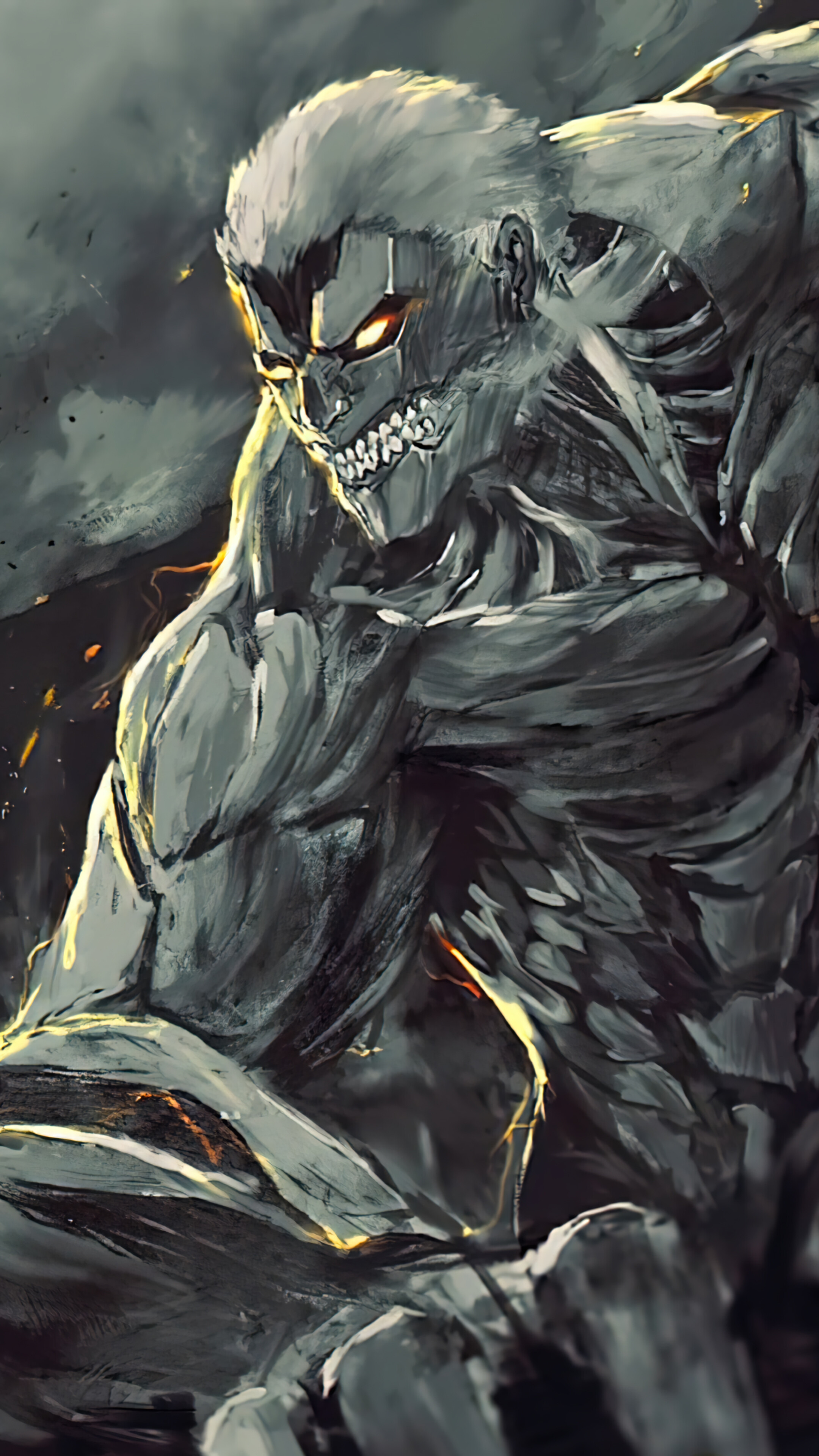 Armored Titan Attack on Titan Art 4K