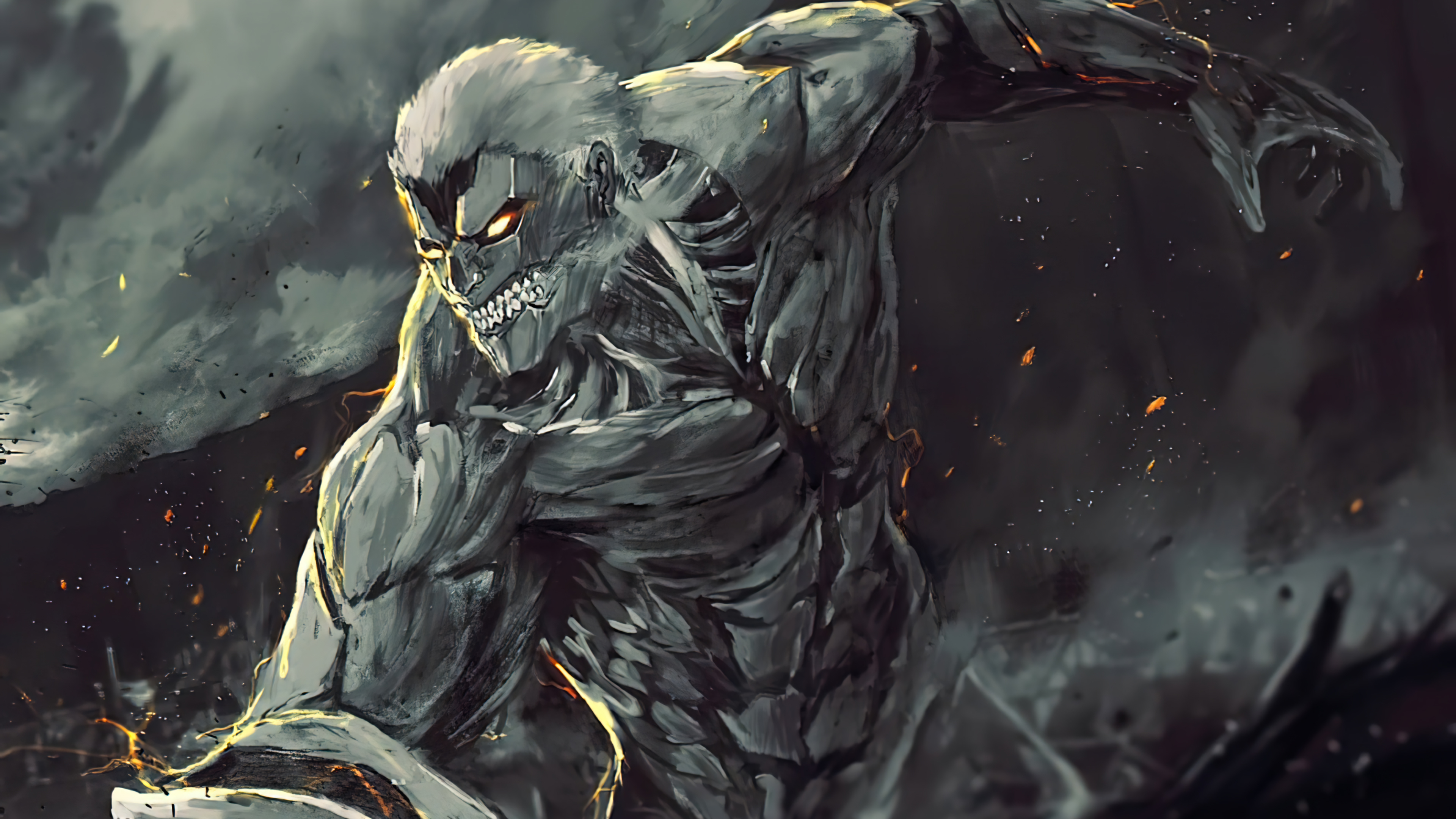 Armored Titan Attack on Titan Art