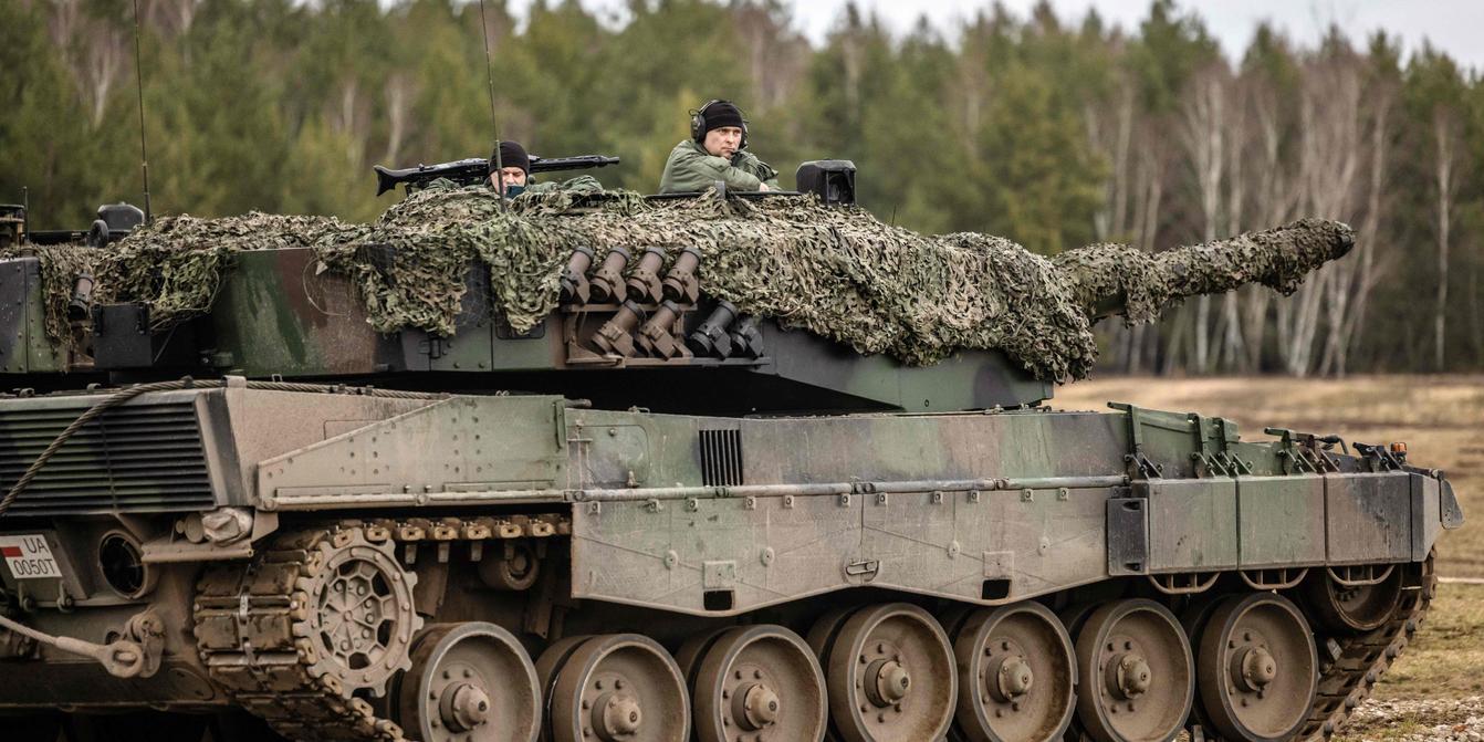first Leopard 2 tanks to Ukraine