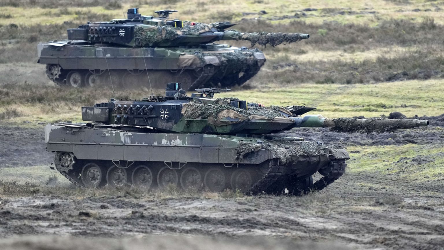 Leopard tanks Russia claims to have