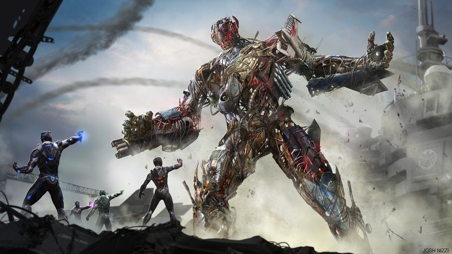 Robot Comic Ultron HD Wallpaper