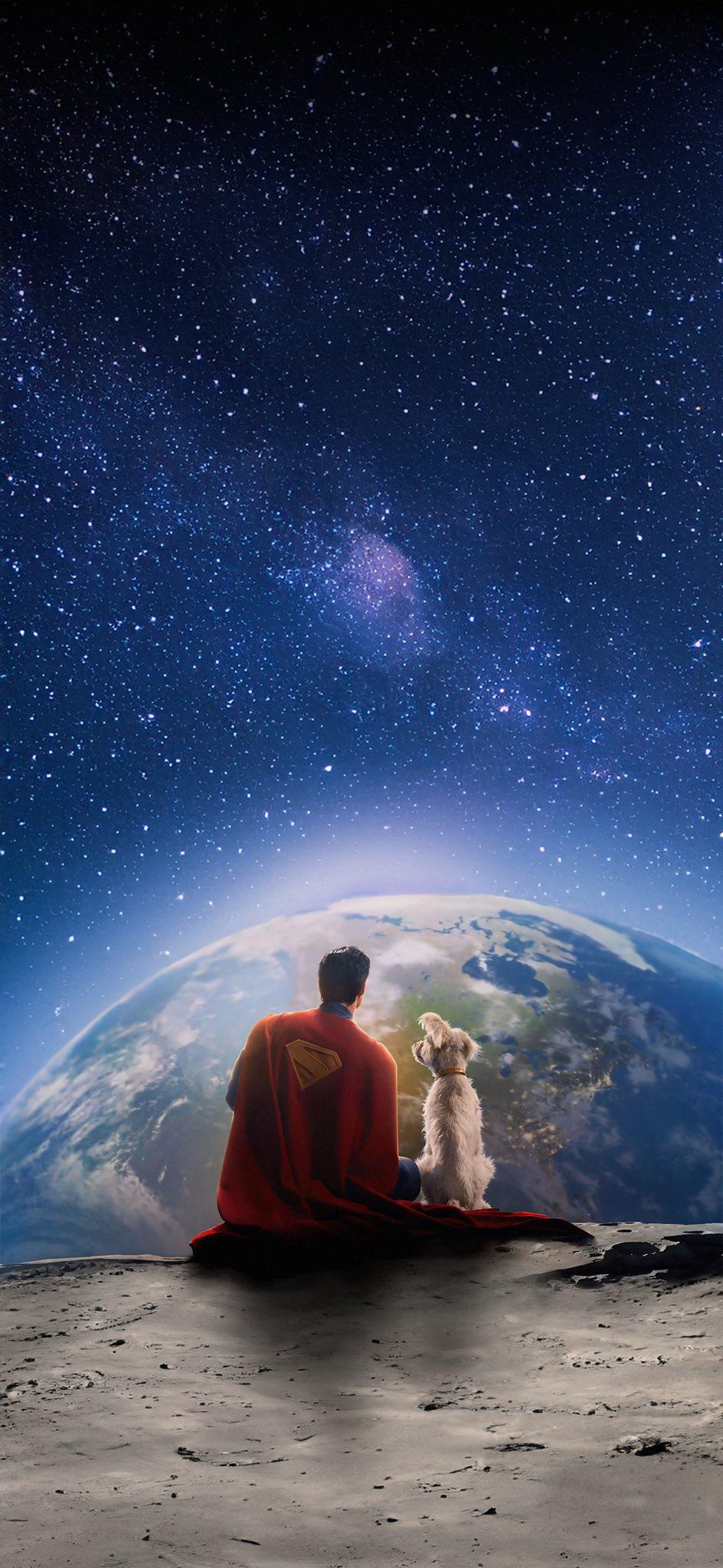Superman as a Phone Wallpaper
