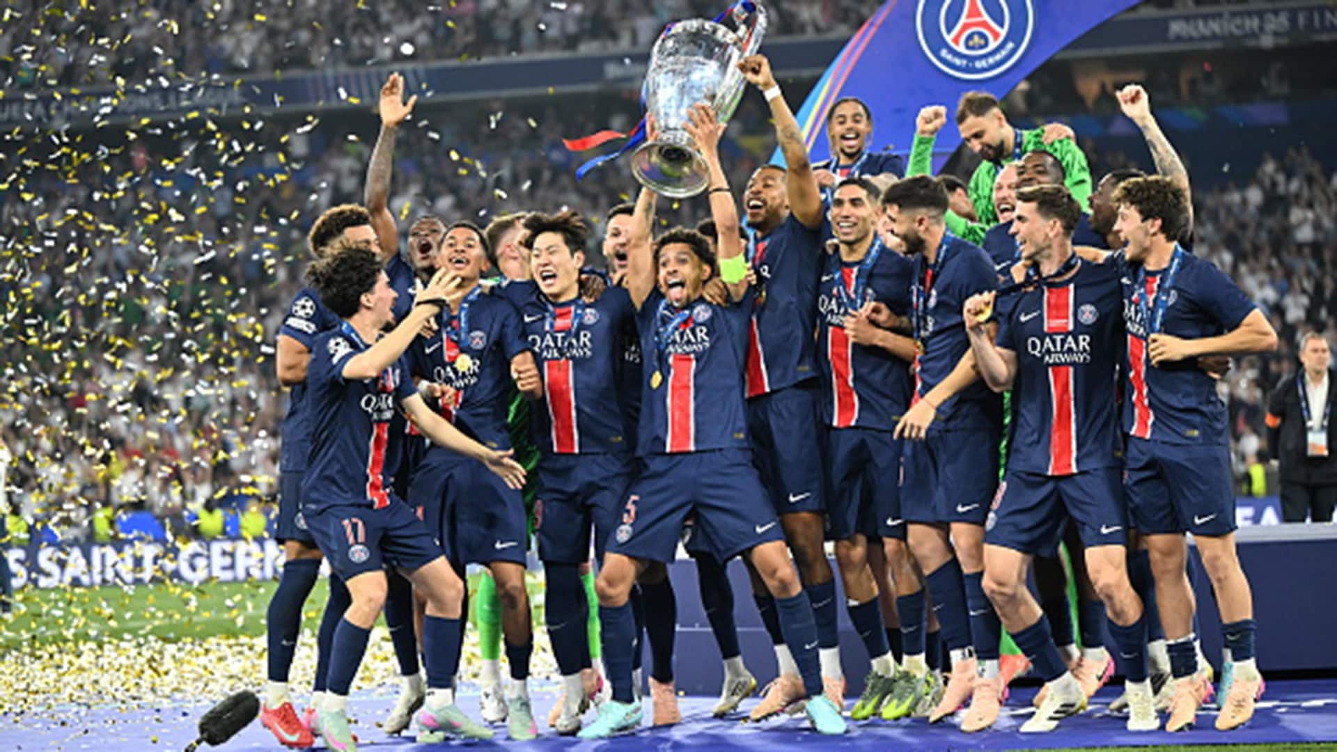 UEFA Champions League Final: PSG 5, Inter Milan 0
