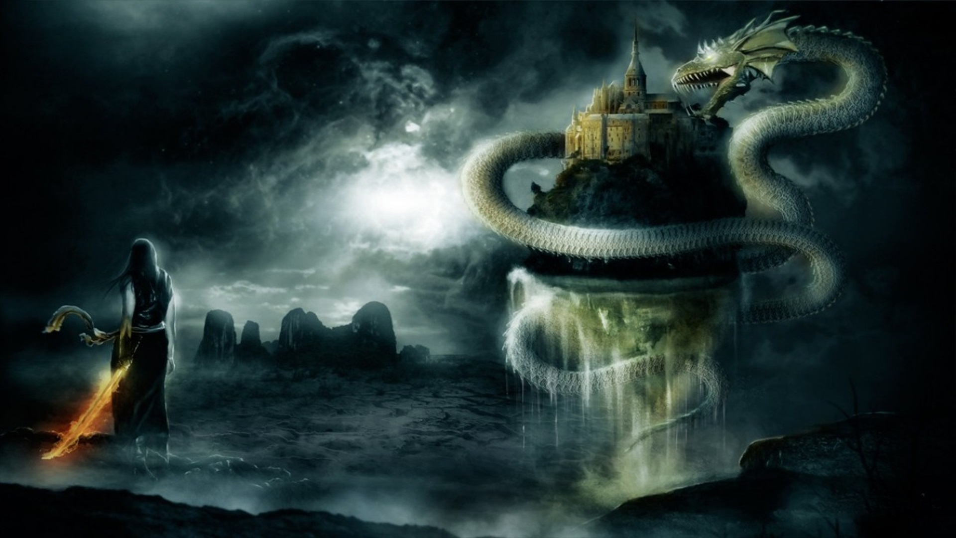 Fantasy Dark Dark Fantasy HD Wallpaper