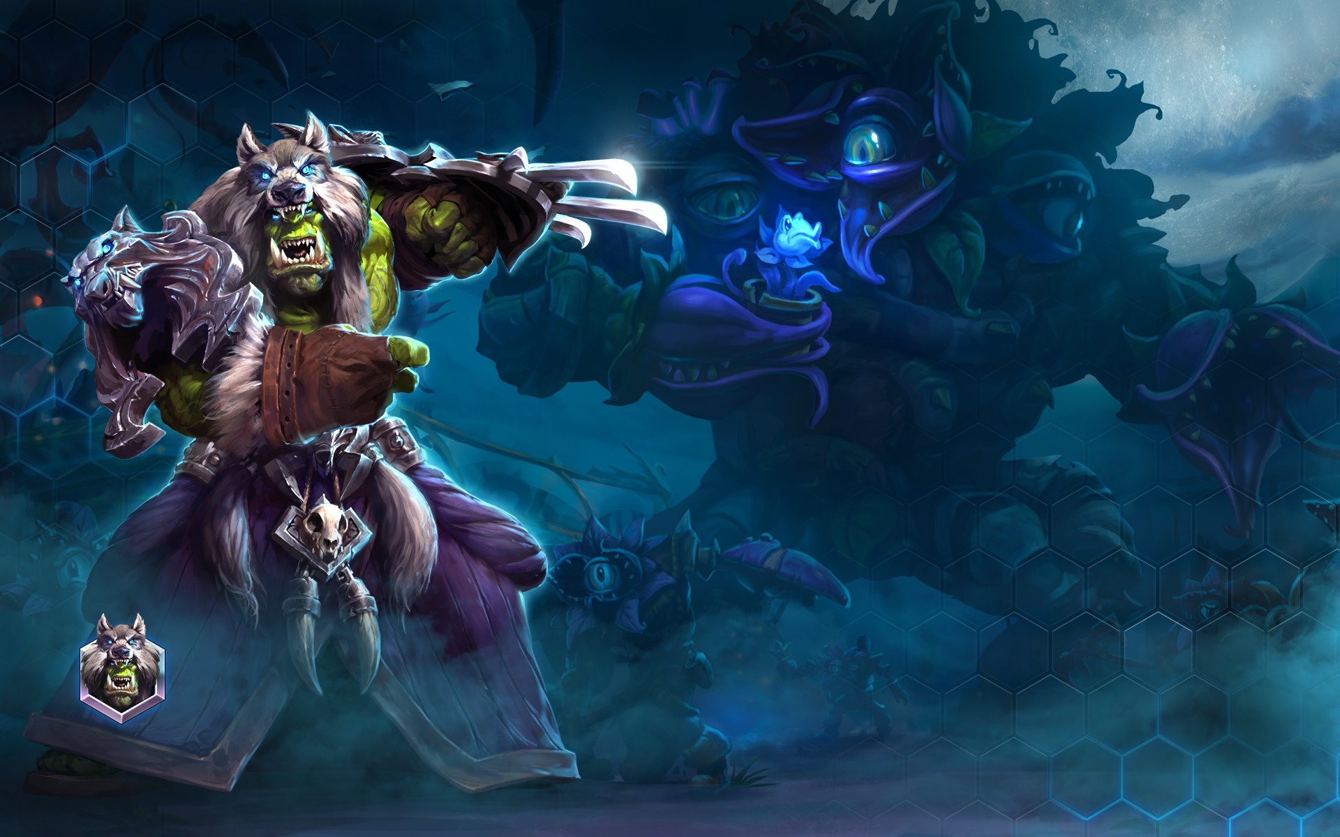 Wallpaper Orc, wow, world of warcraft