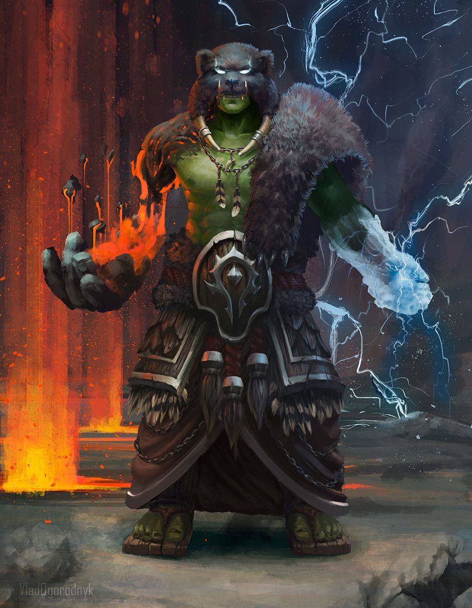 Shaman ideas. world of warcraft