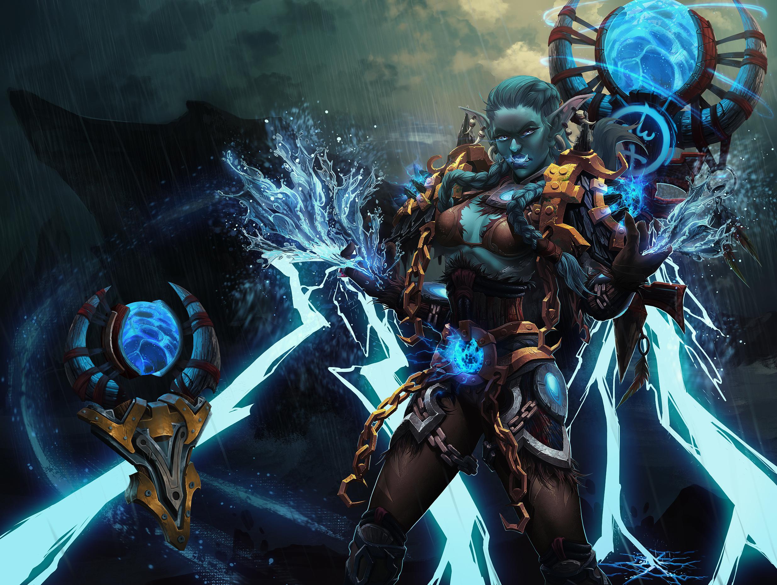 A Shaman illustration I did some time