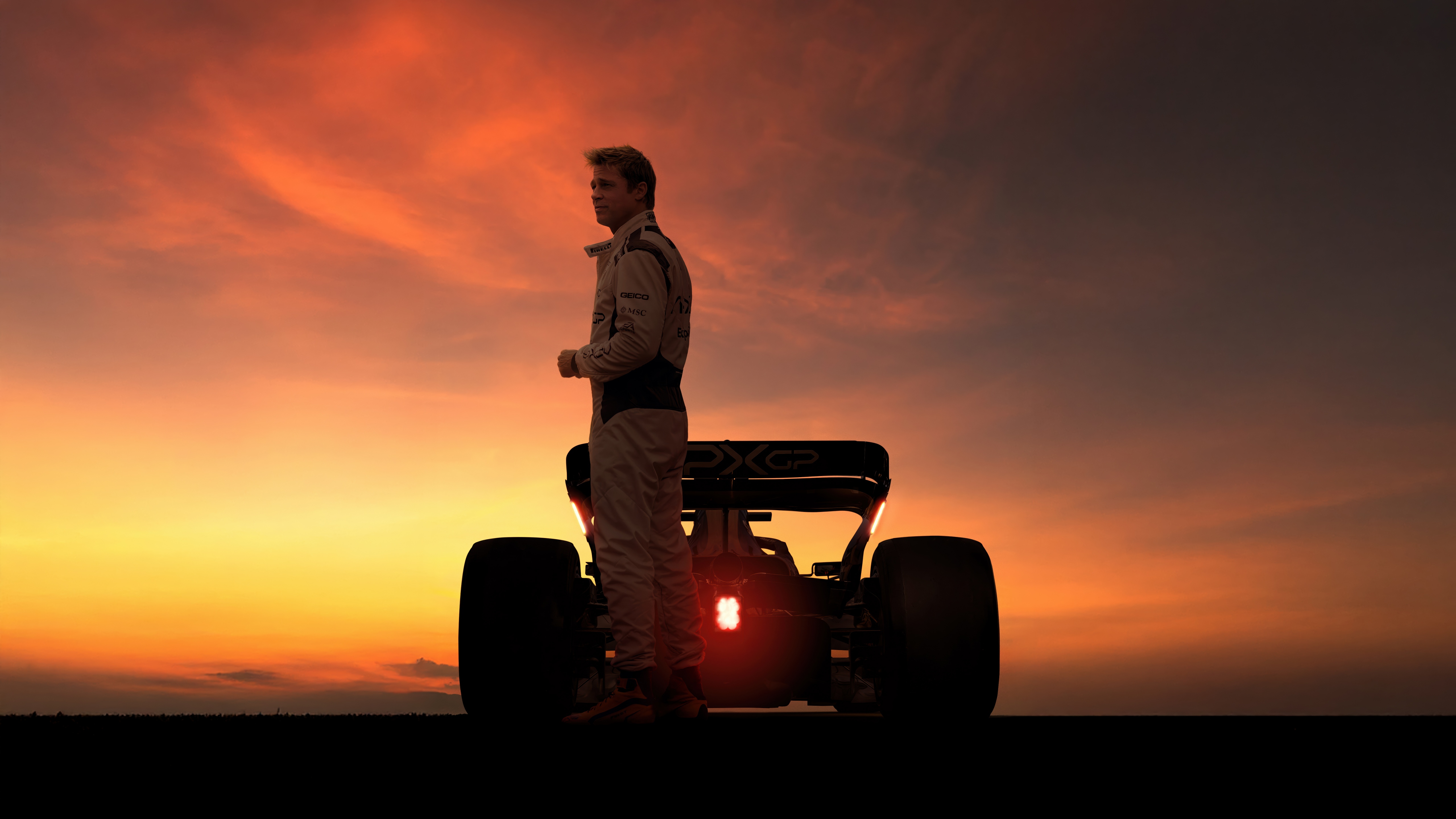 F1: The Movie Wallpaper 4K, 8K, Sunset