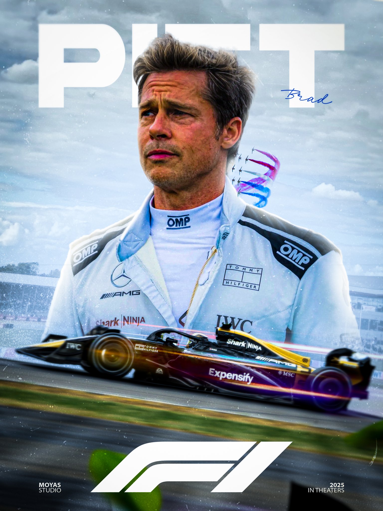 Brad Pitt Unofficial Poster. #f1