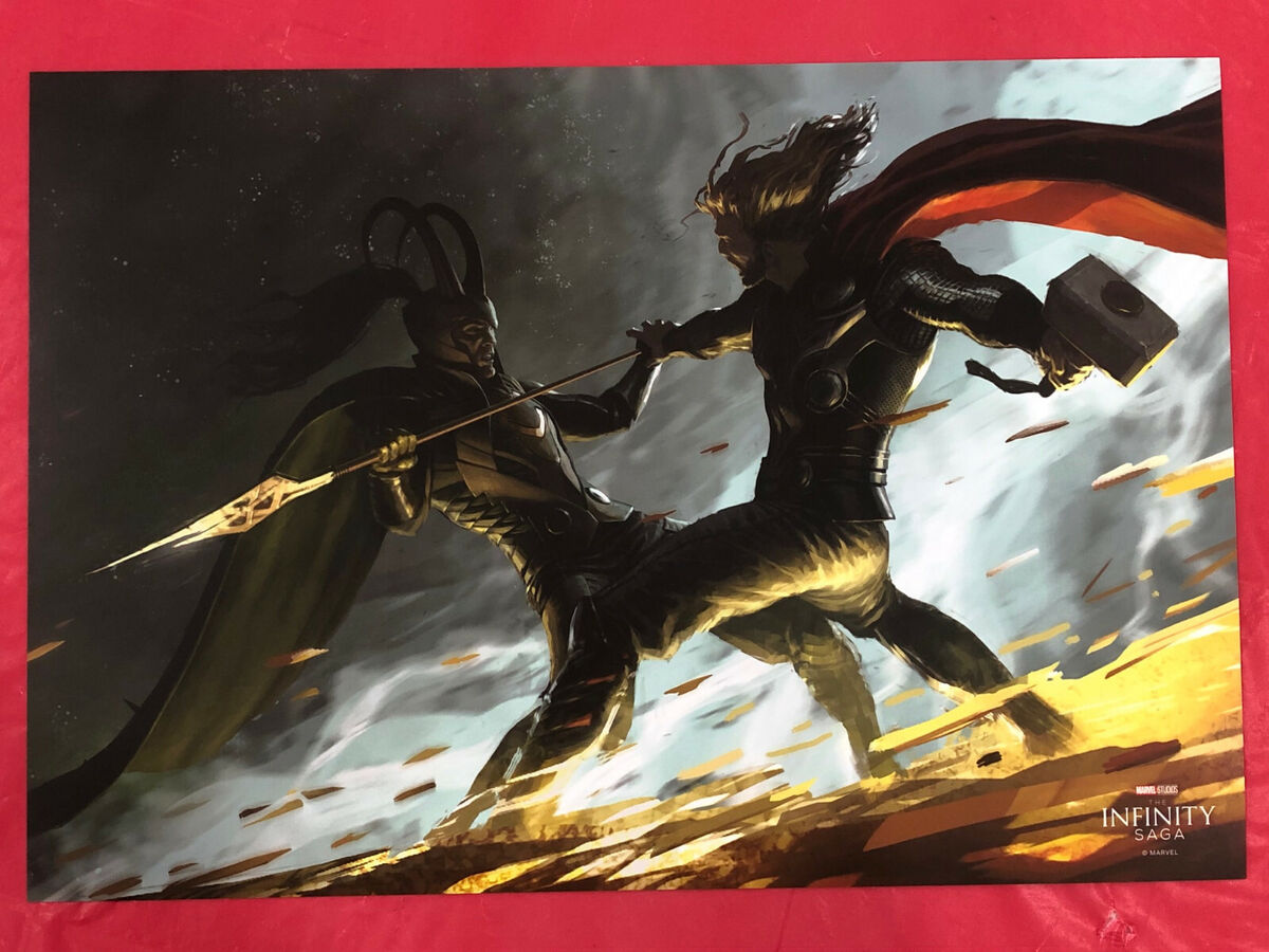 AVENGERS THOR VS LOKI GODS AT WAR