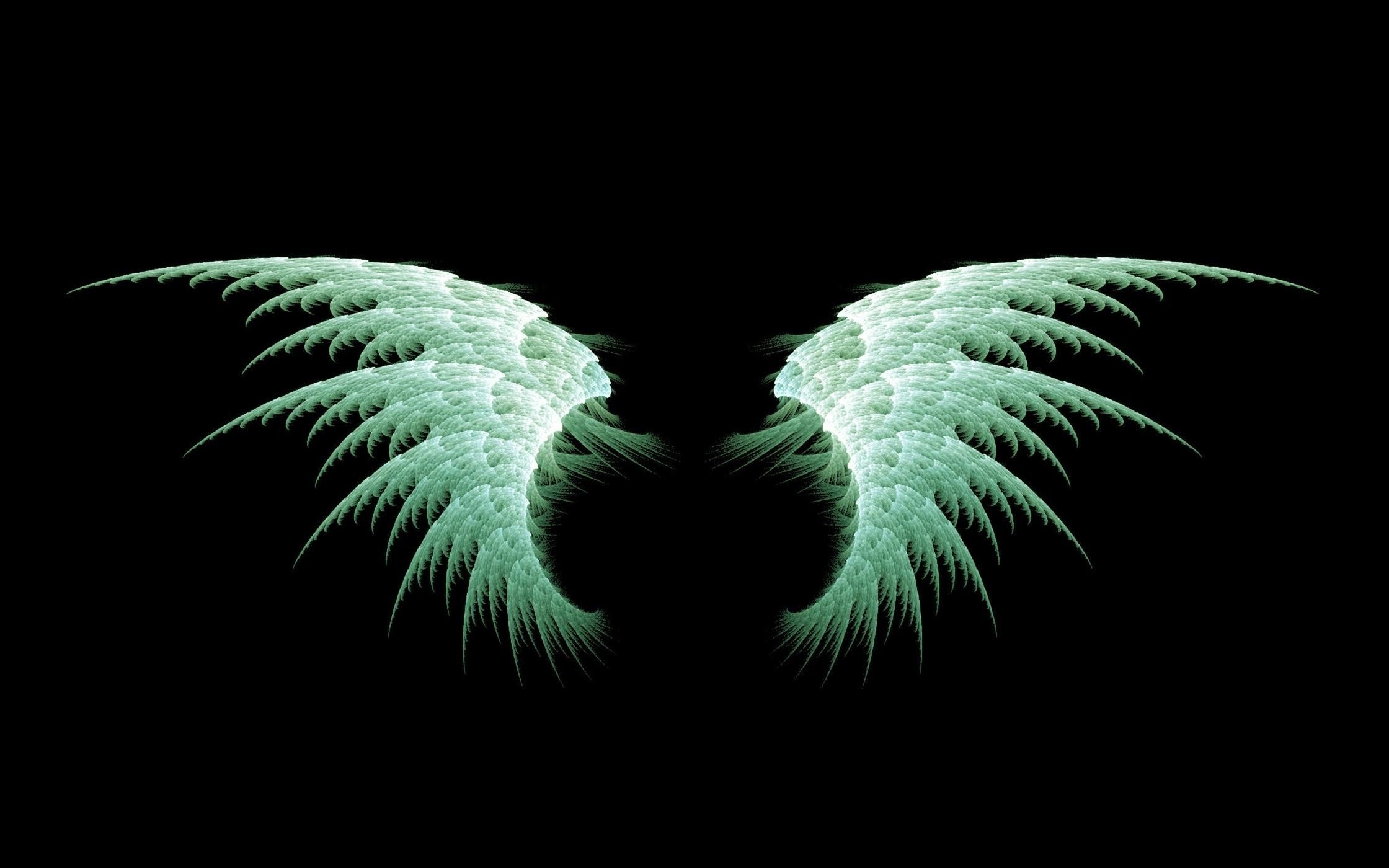 Cross With Wings Wallpaper