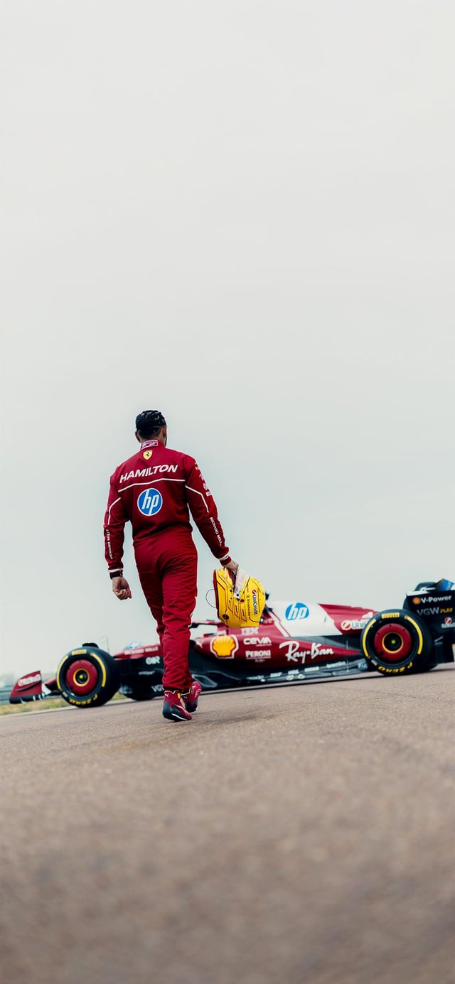 Lewis looks ready for the 2025 F1 movie