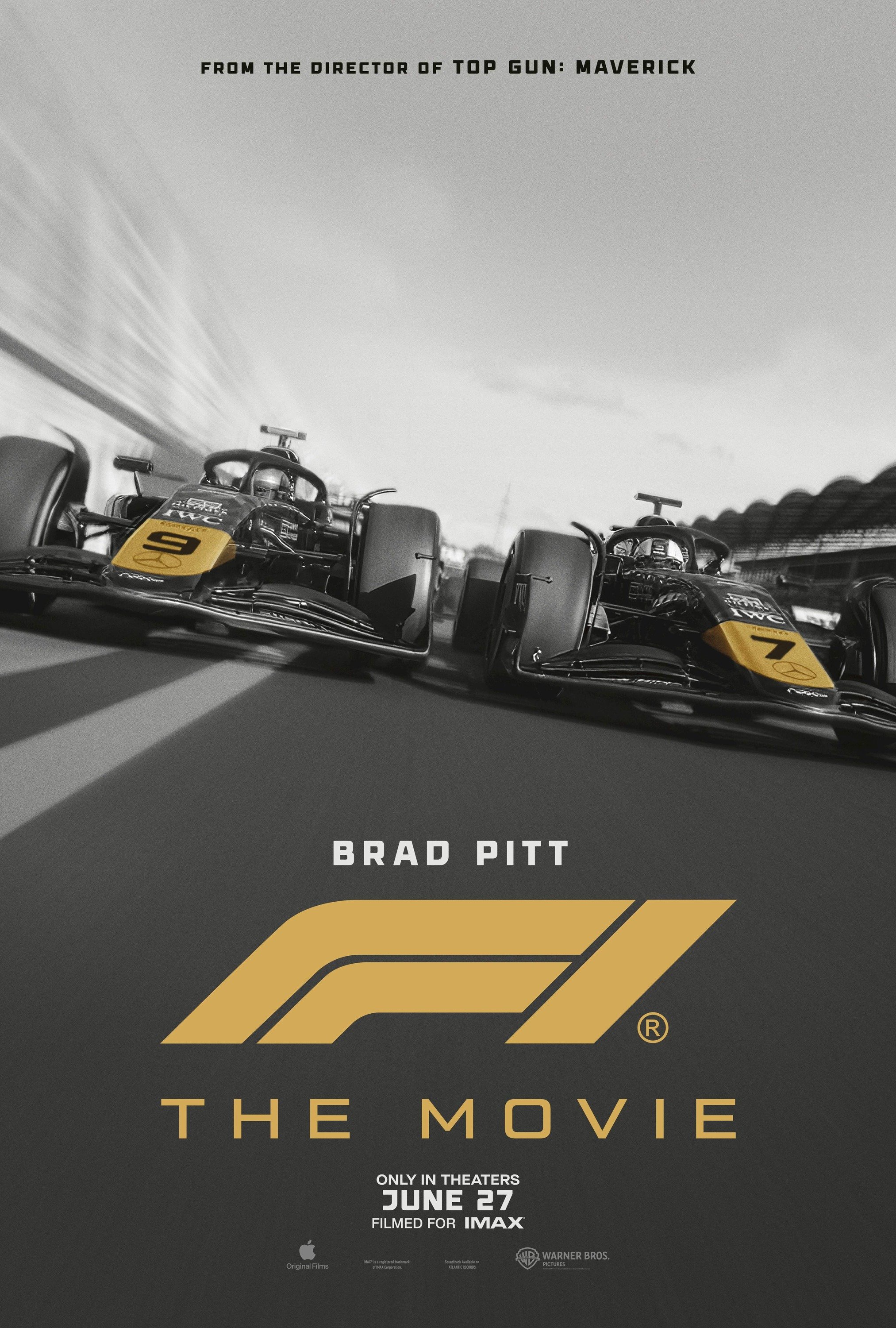 F1: The Movie (aka F1) Movie Poster (