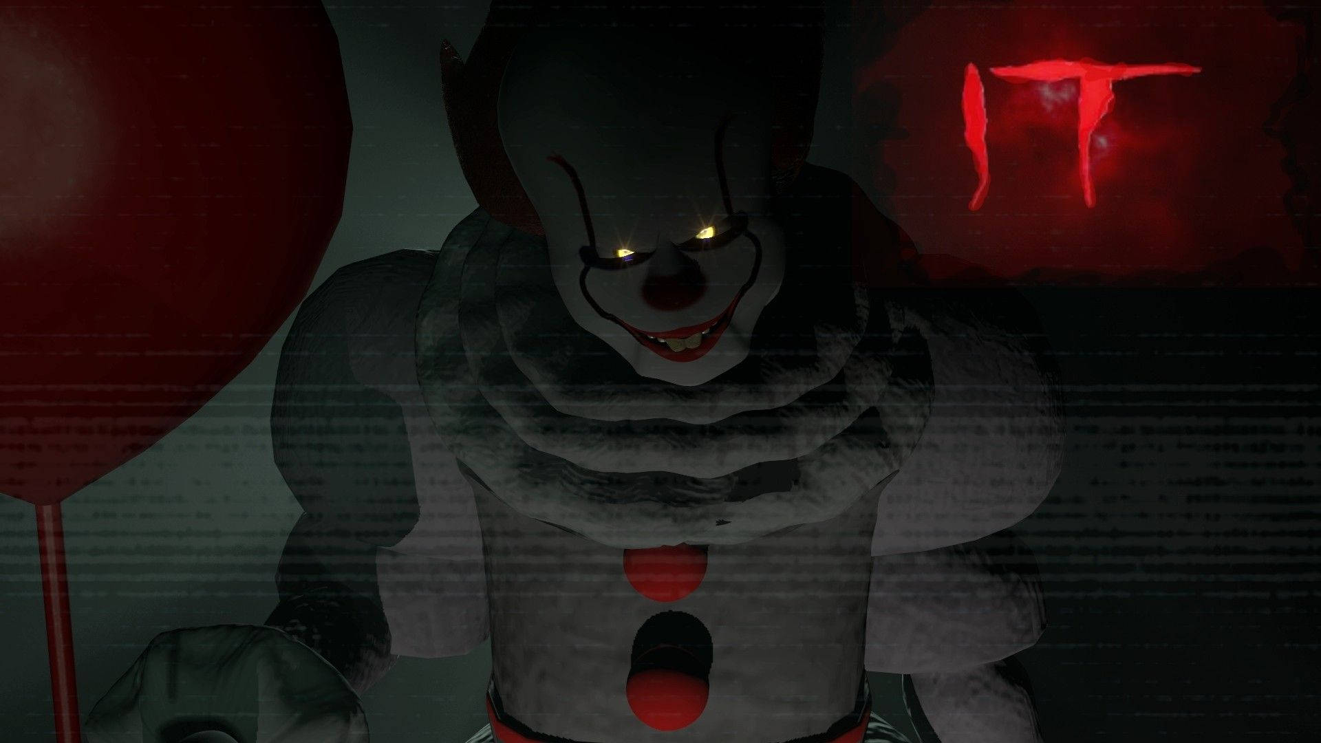 Download free 3D Pennywise Of It