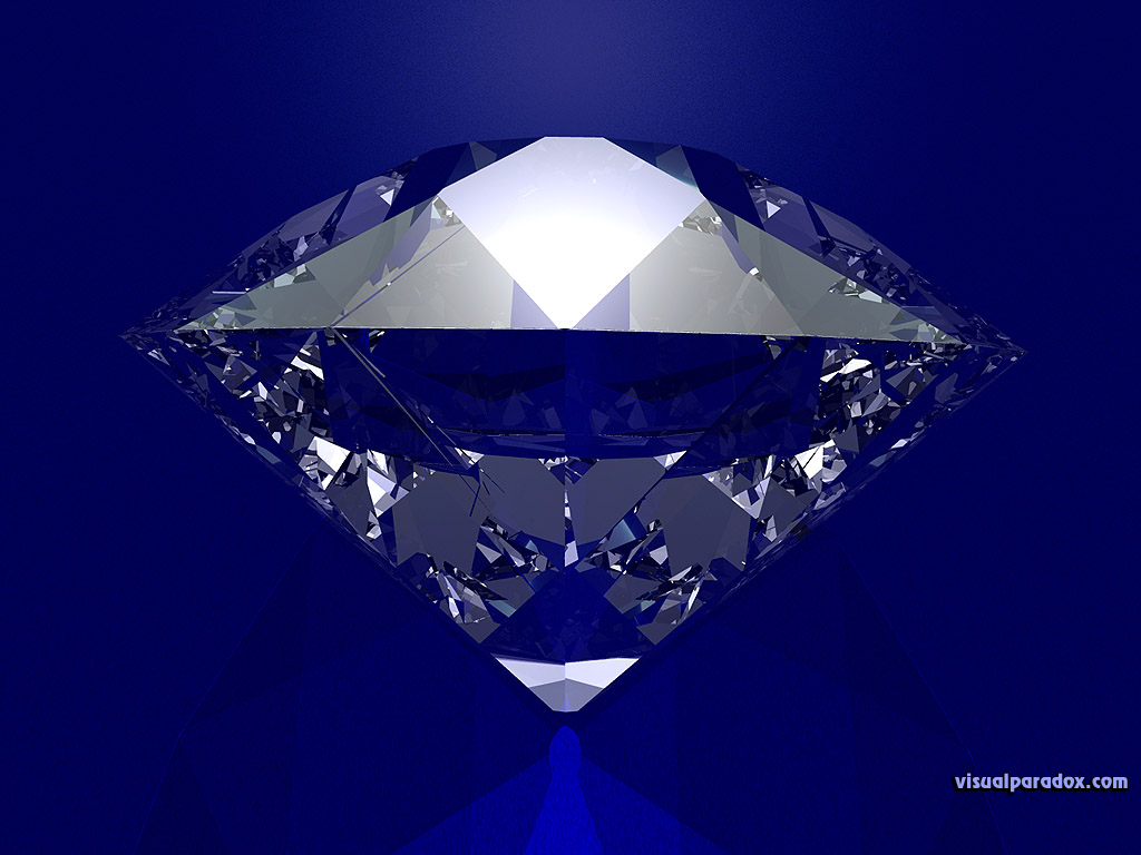 Free 3D Wallpaper 'Diamond' 1024x768