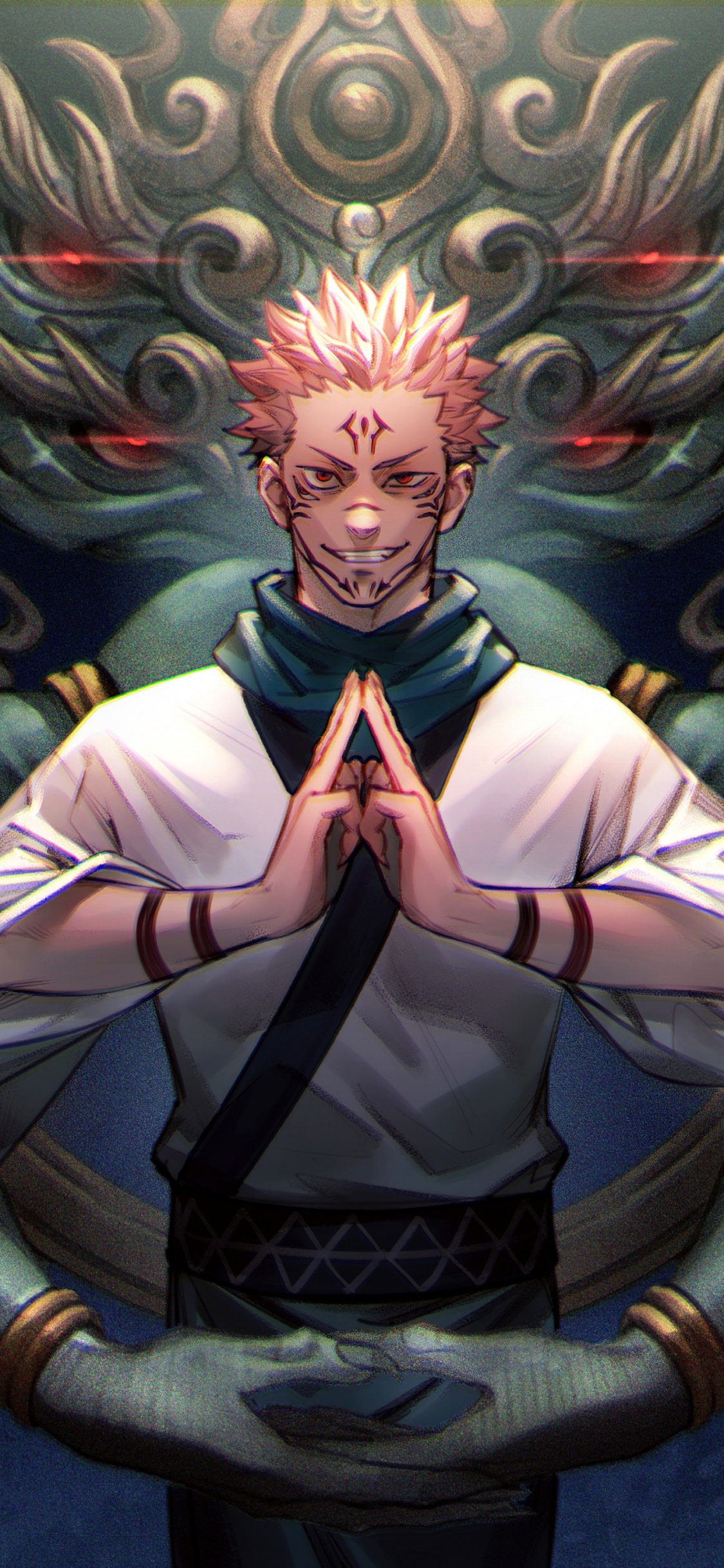 Sukuna Wallpaper 4K, 5K, Jujutsu Kaisen