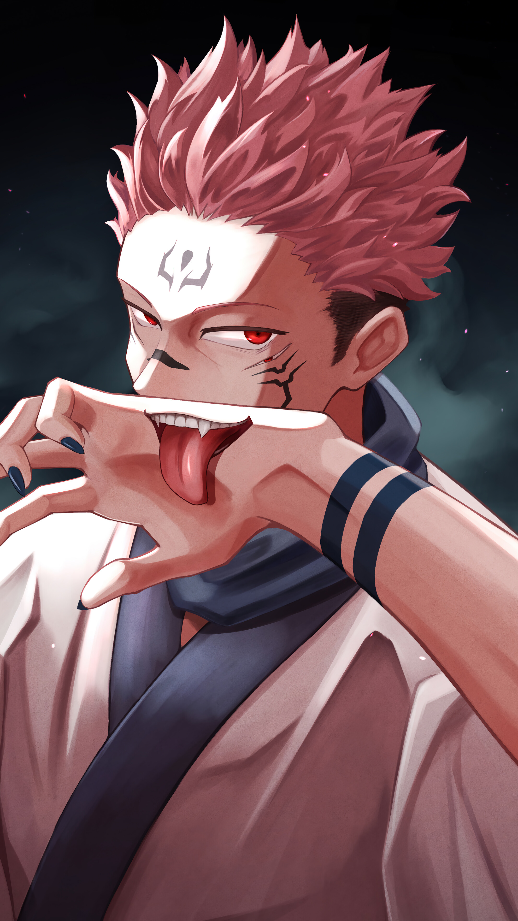 Jujutsu Kaisen Sukuna Wallpaper iPhone