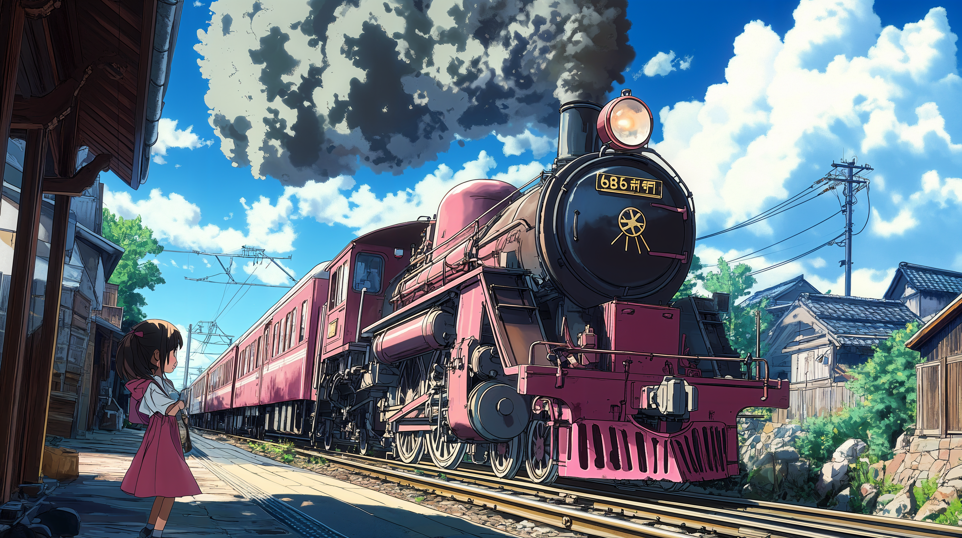 Anime Train Adventure Ultra HD