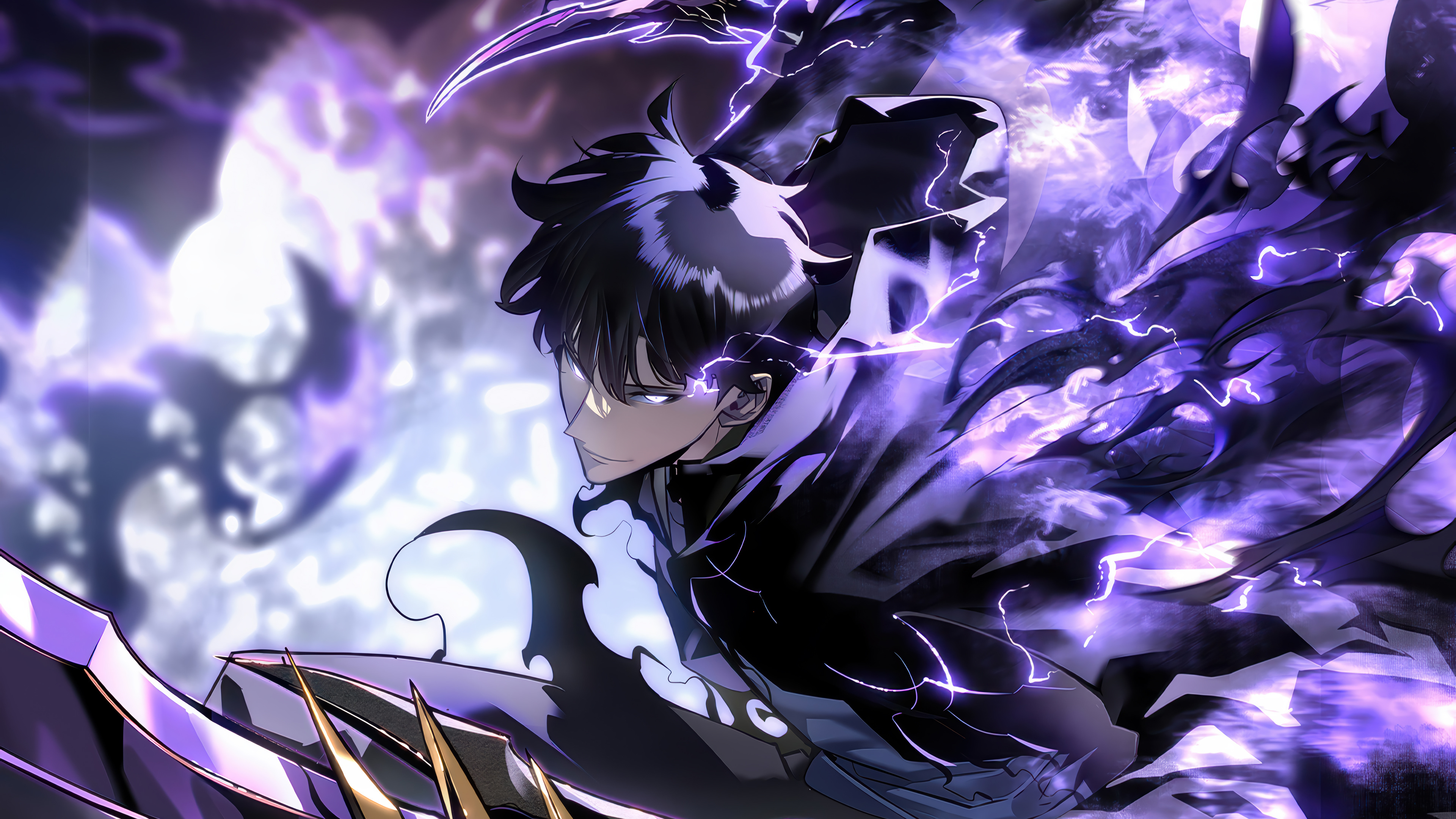 Solo Leveling Anime Wallpaper 4K HD