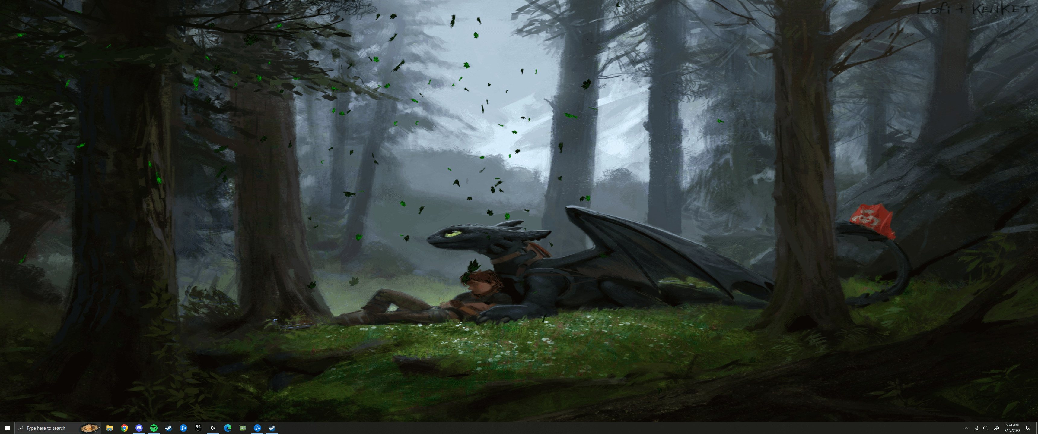 HTTYD desktop background
