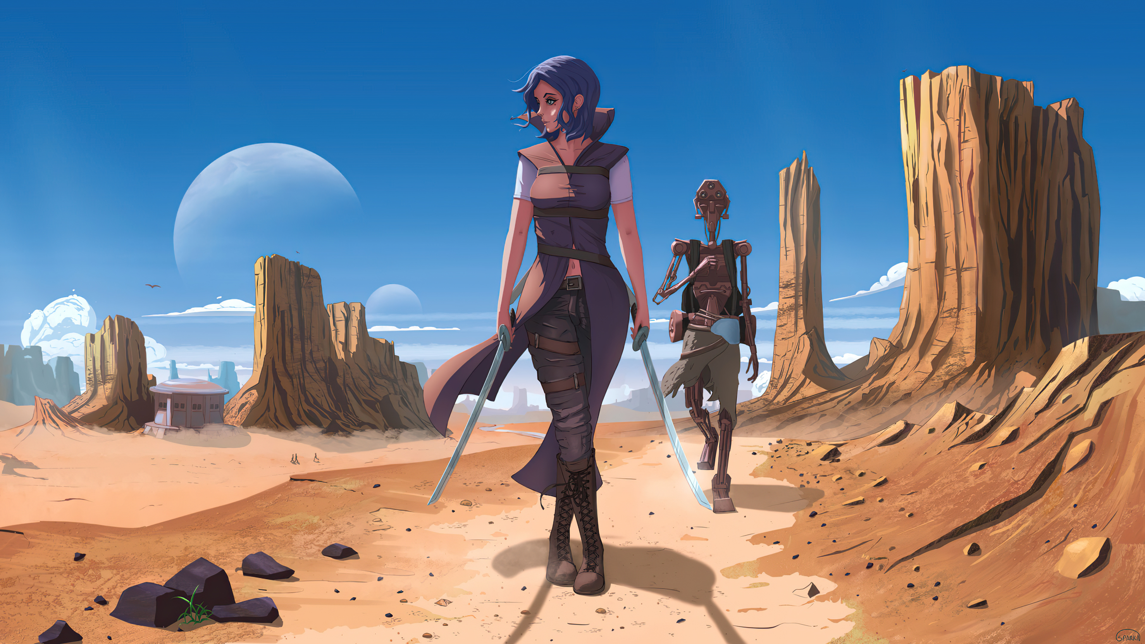 Kenshi Game Fanart 4k Wallpaper, HD