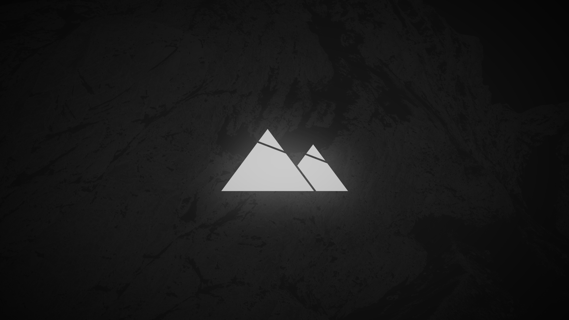 Two B&W Minimal Wallpaper. Image - Behance