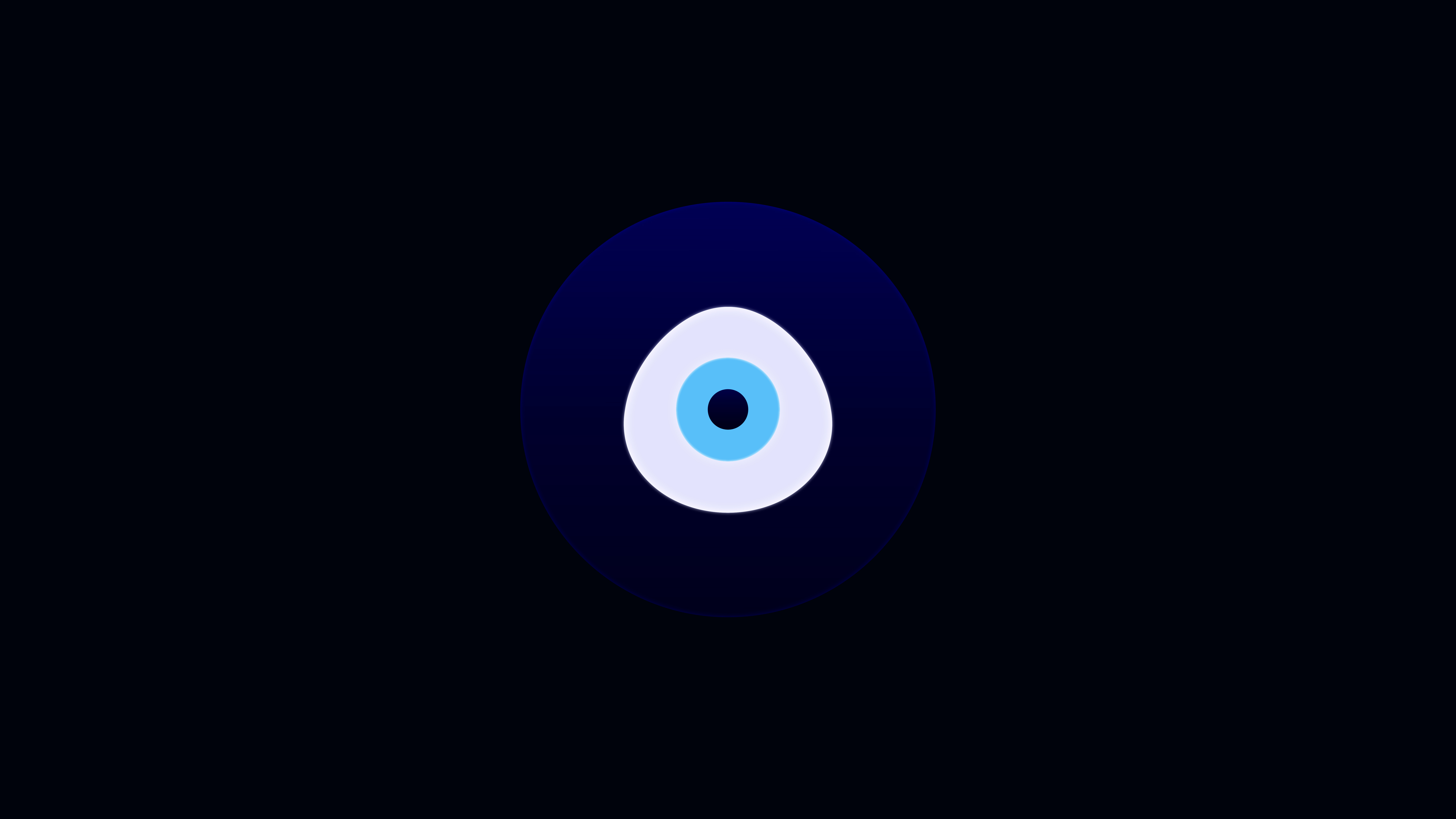 Evil Eye Minimal 8k Wallpaper, HD Artist