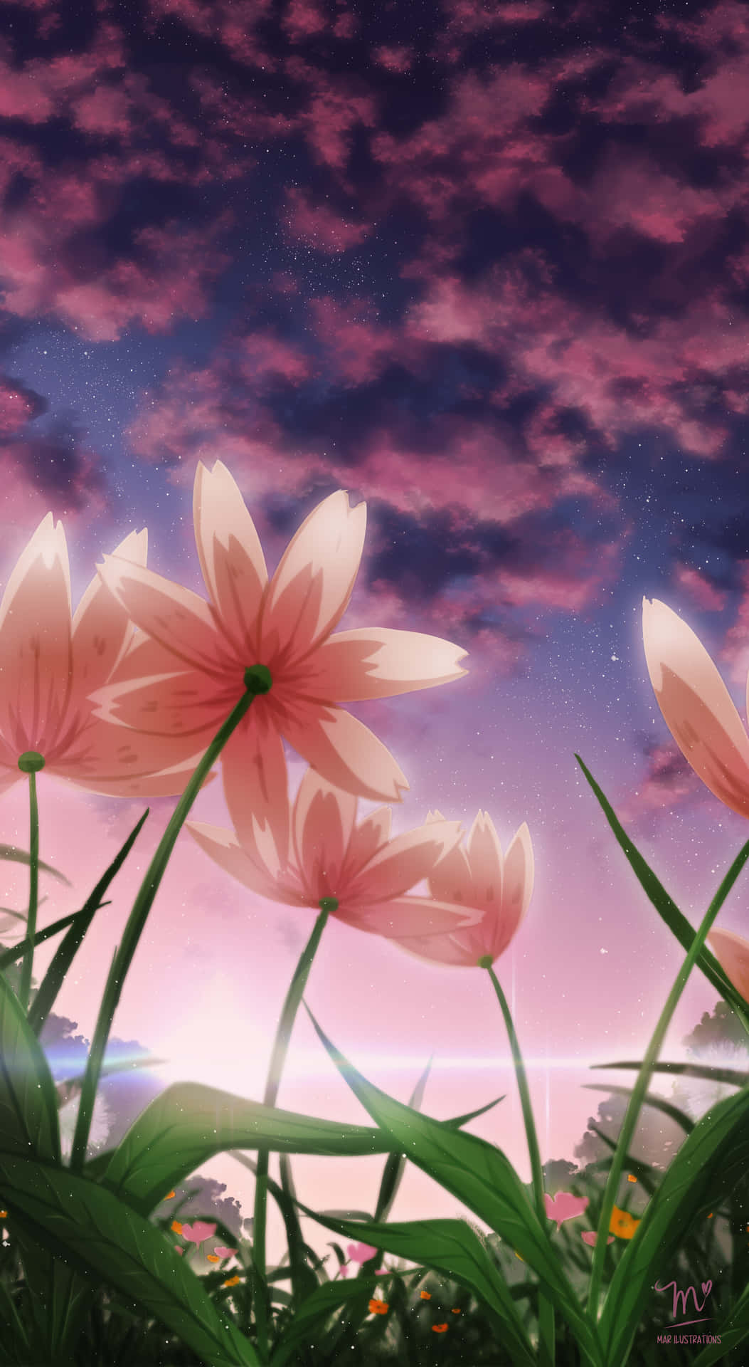 Download A beautiful Anime Flower